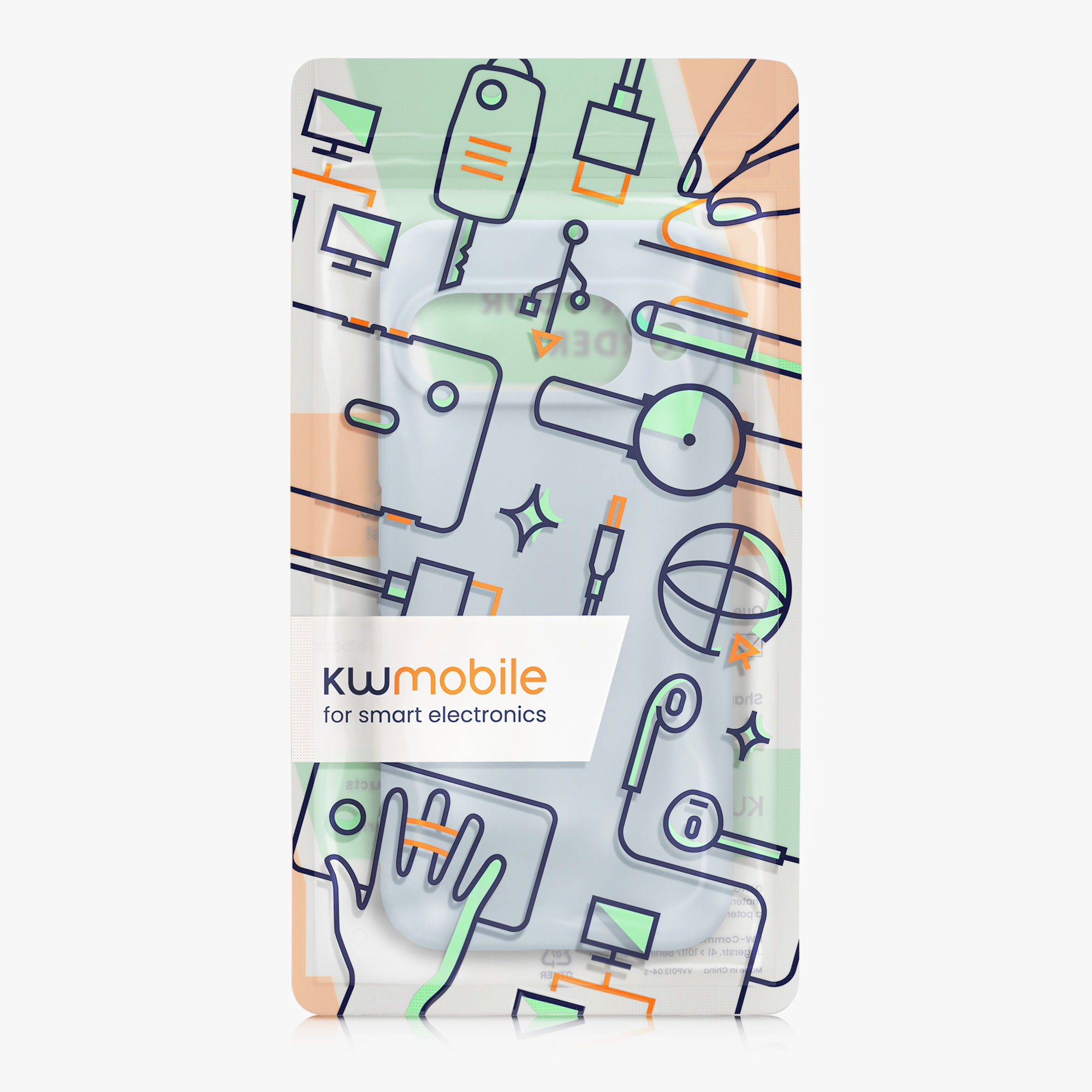 Kryt na mobil Google Pixel 10 kwmobile - světle modrá matná