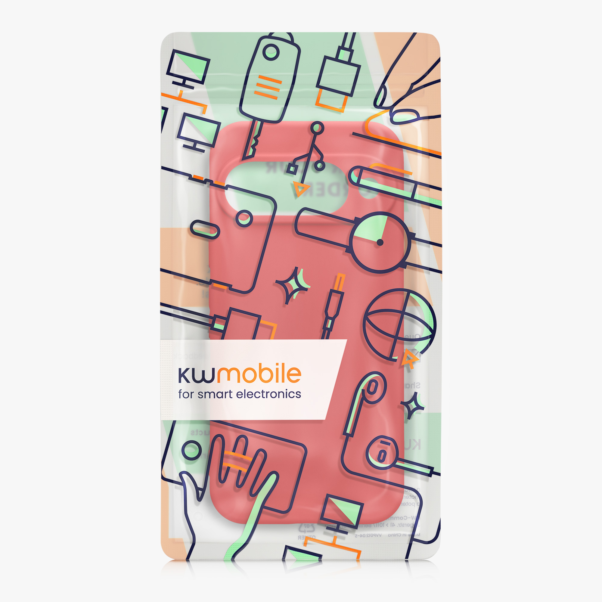 Kryt na mobil Google Pixel 10 kwmobile - červená