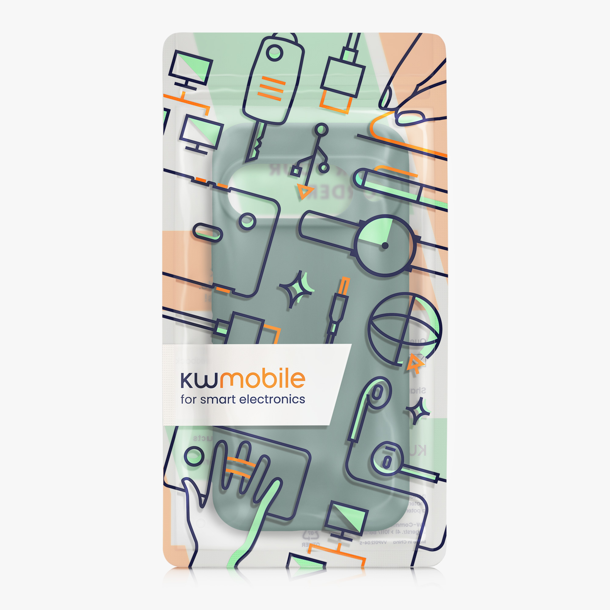 Kryt na mobil Google Pixel 10 kwmobile - lesní zelená