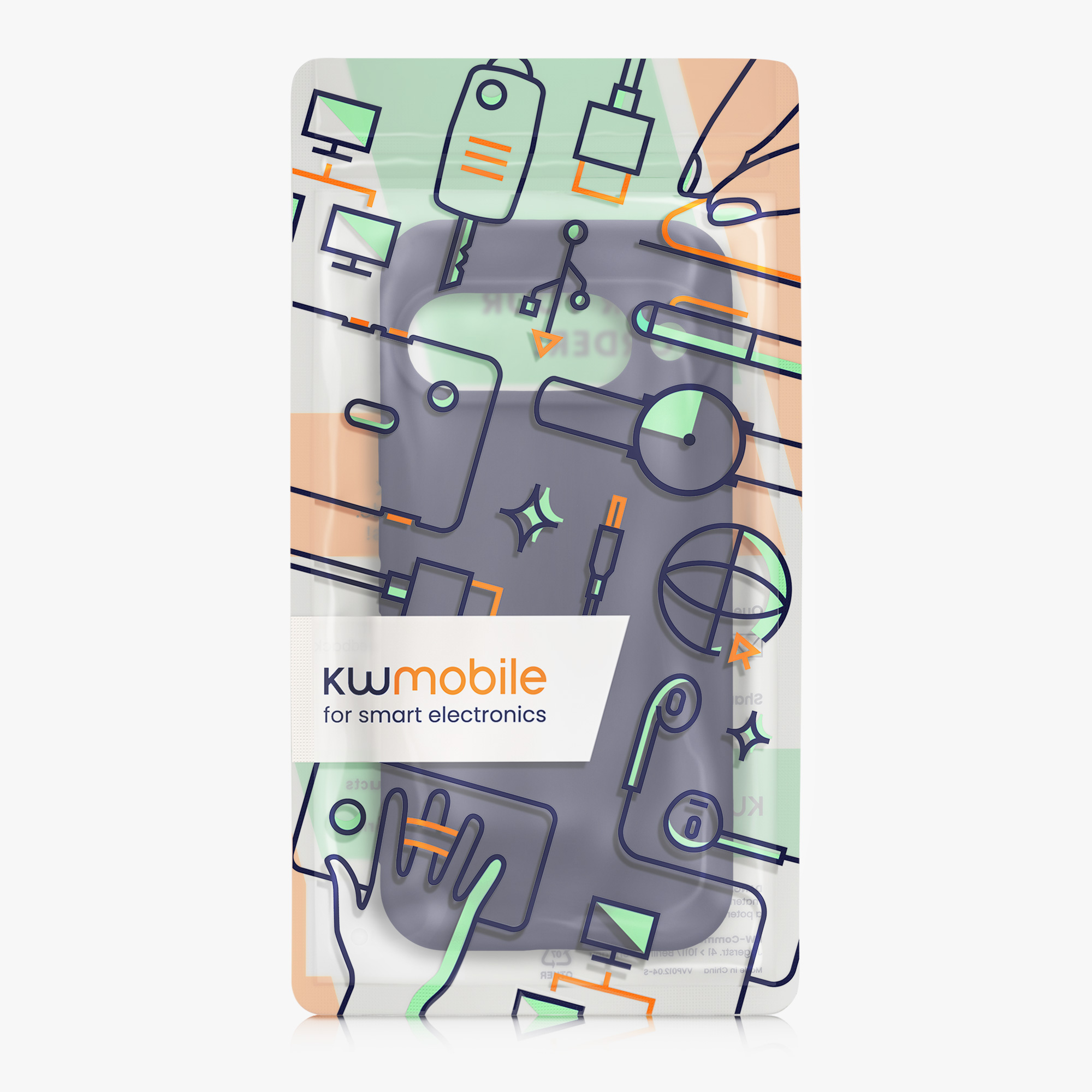 Kryt na mobil Google Pixel 10 kwmobile - tmavě modrá Deep Ocean