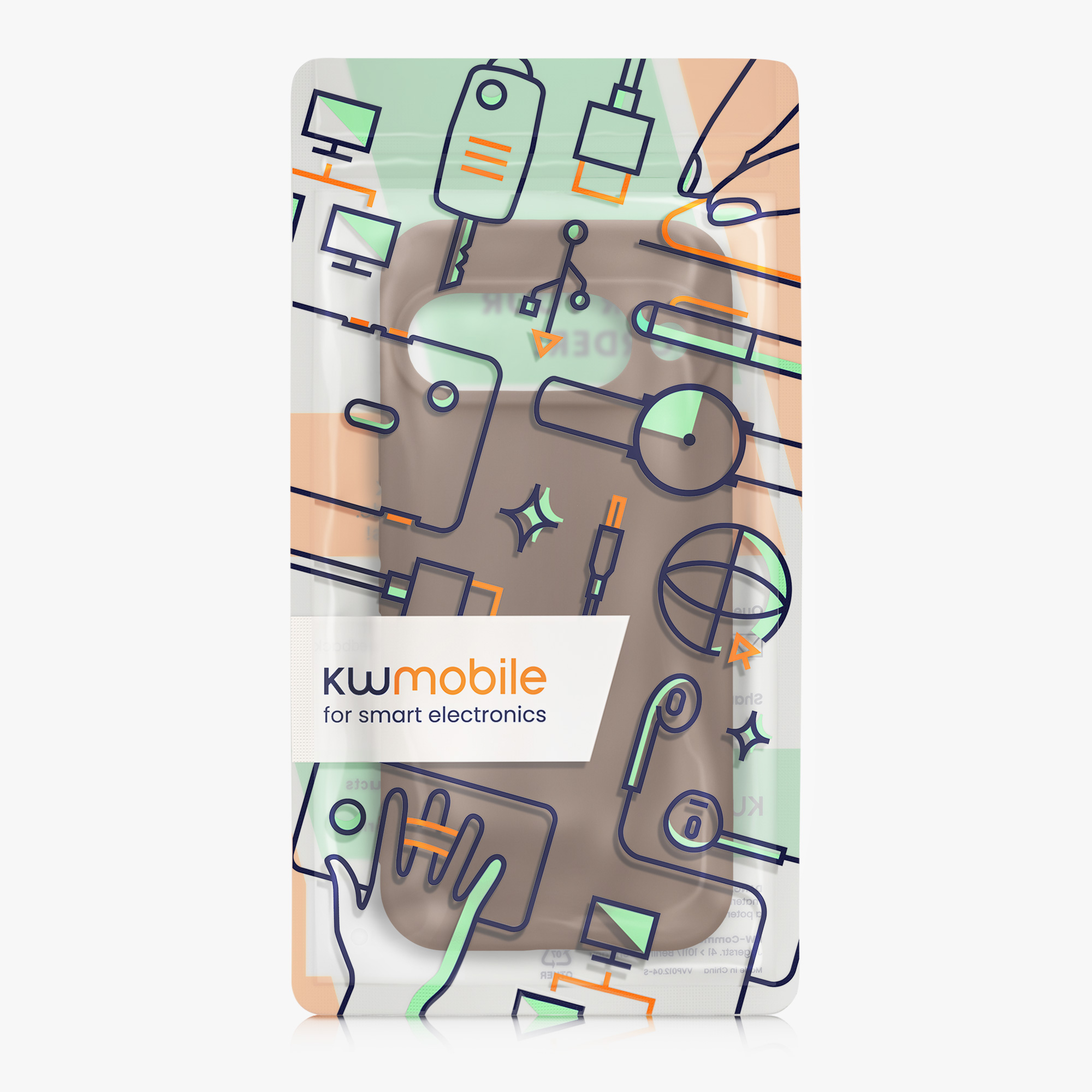 Kryt na mobil Google Pixel 10 kwmobile - čokoládová