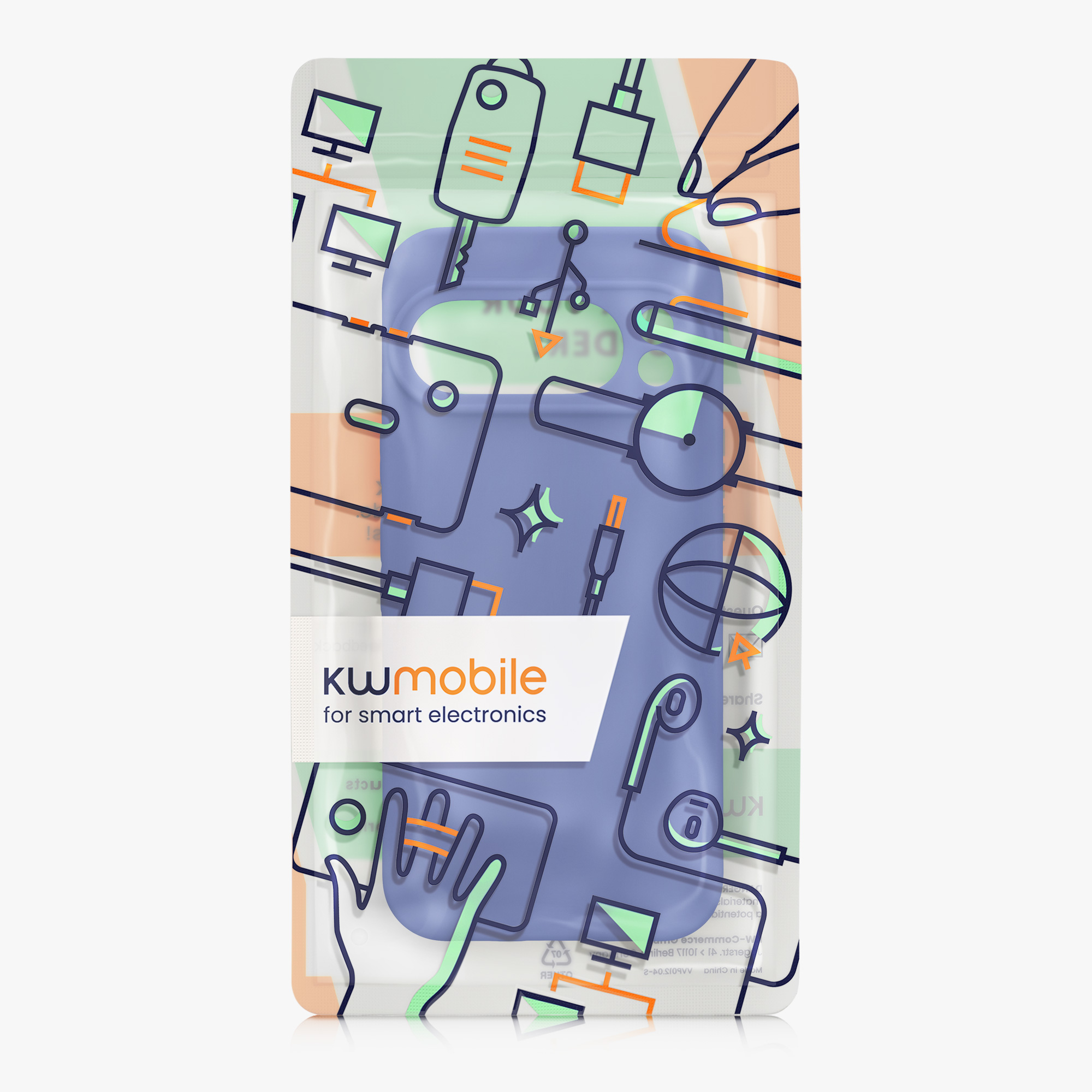 Silikonový kryt kwmobile pro Google Pixel 10 Pro - baltská modrá