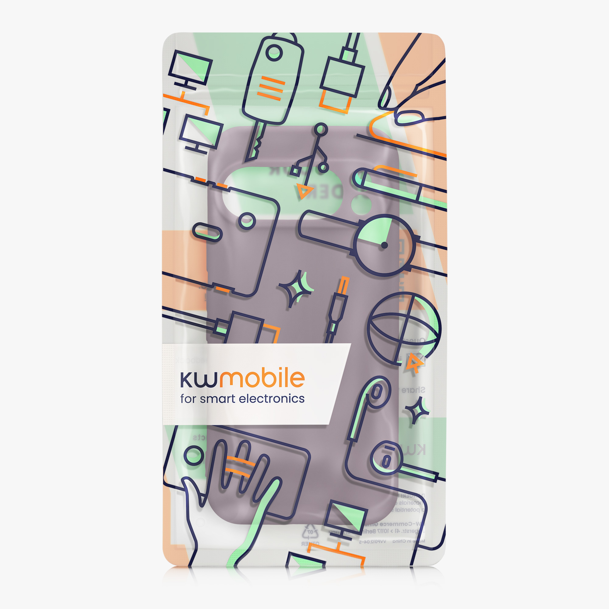Silikonový kryt kwmobile pro Google Pixel 10 Pro - světle fialová Pale Iris