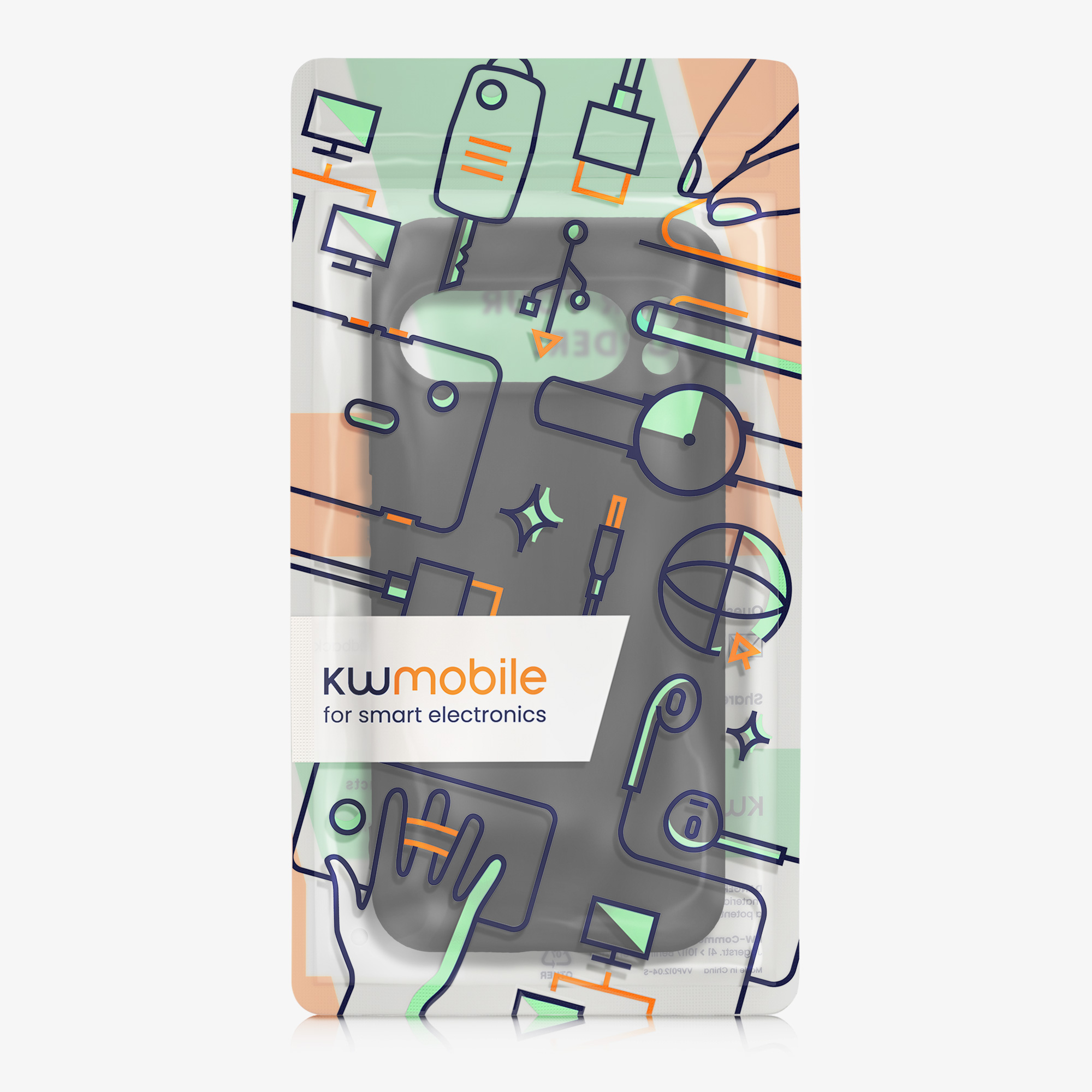 Silikonový kryt kwmobile pro Google Pixel 10 Pro XL - matná černá