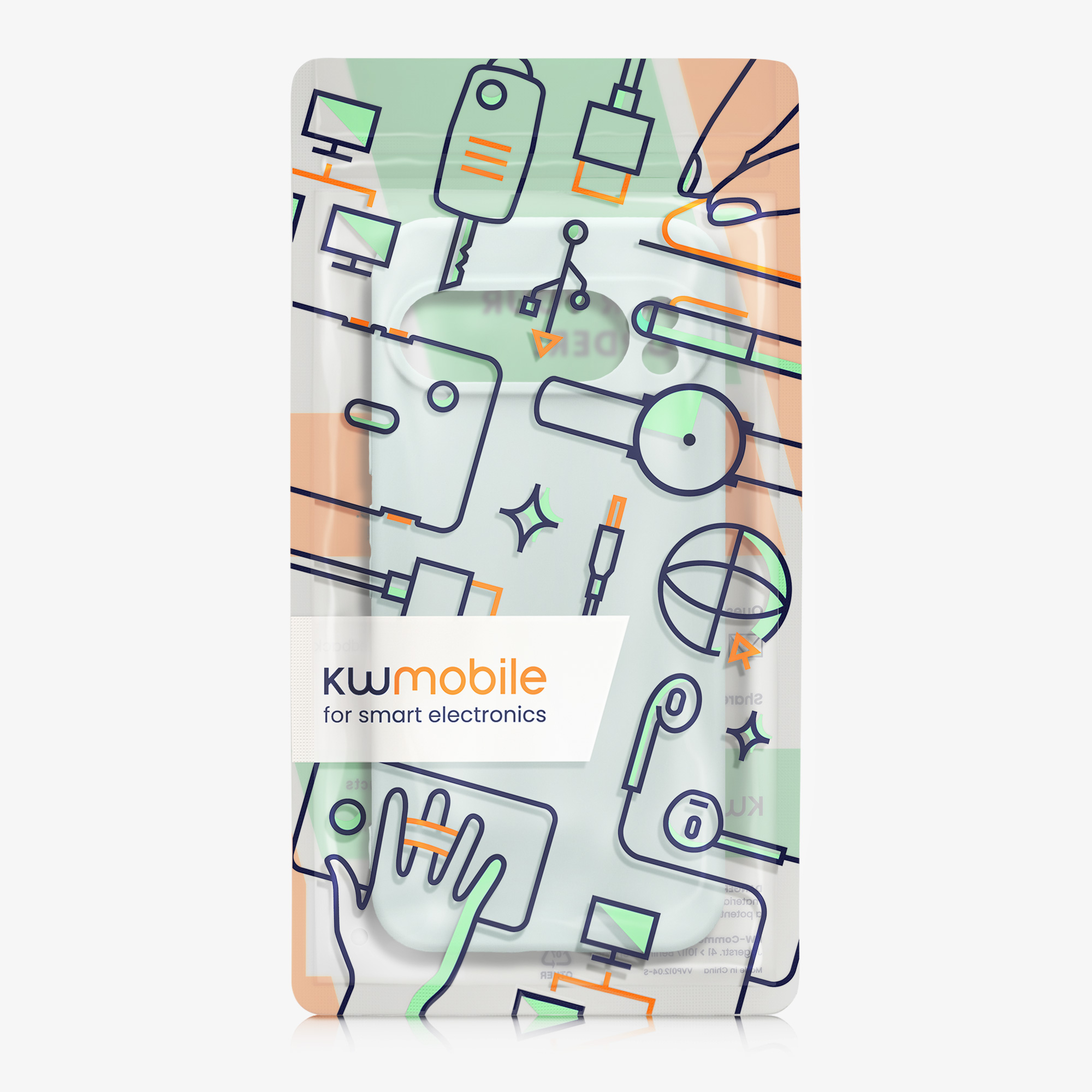 Silikonový kryt kwmobile pro Google Pixel 10 Pro XL - svěží mátová