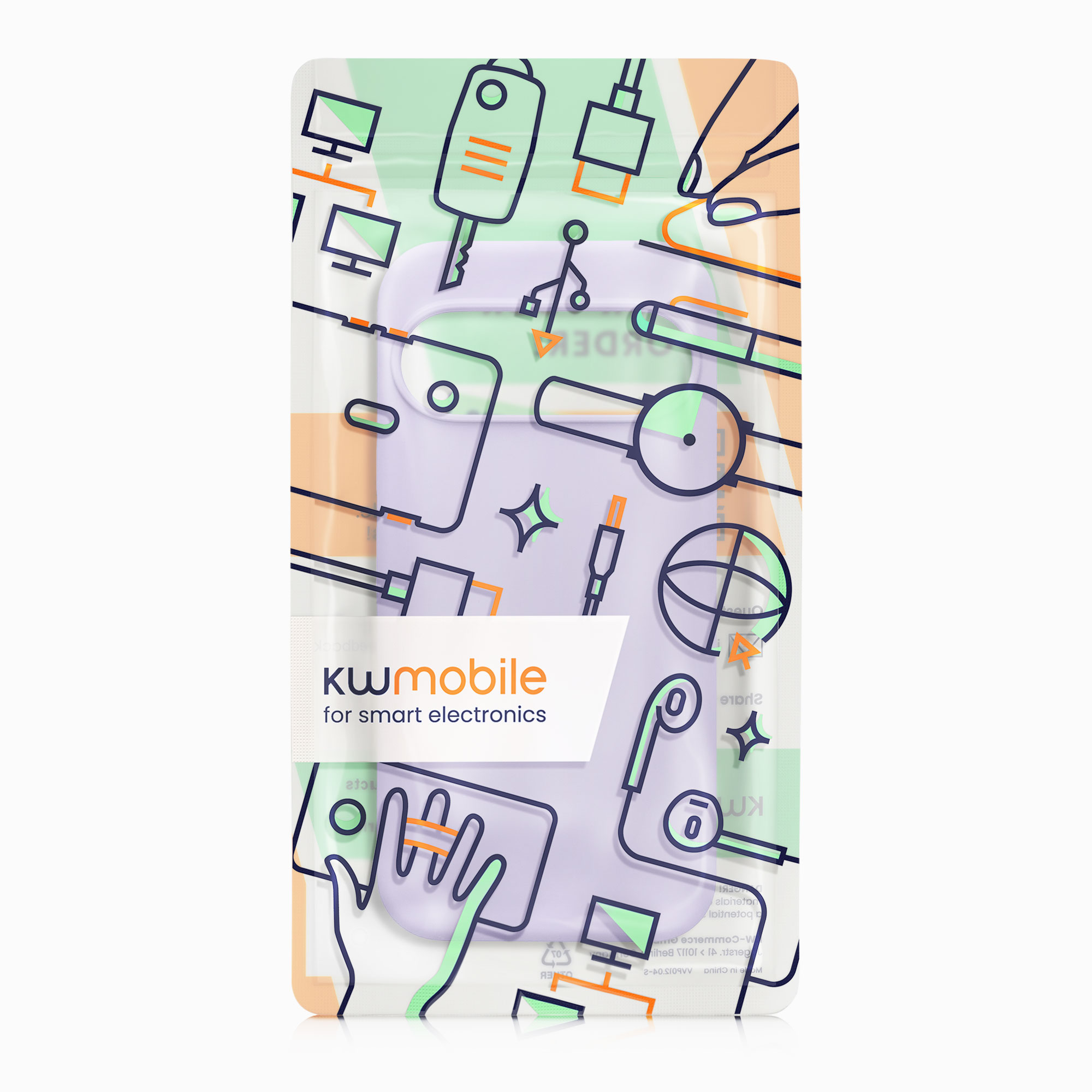 Silikonový kryt kwmobile pro Google Pixel 10 / Pixel 10 Pro - levandulová