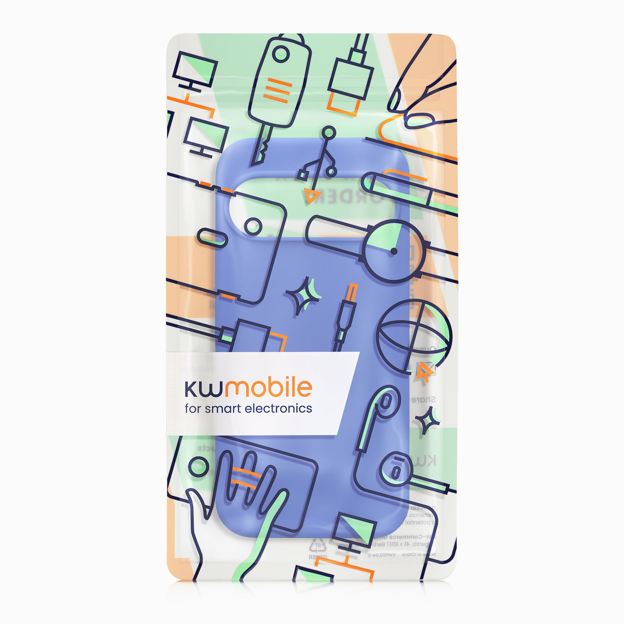 Kryt na mobil Google Pixel 10 / Pixel 10 Pro kwmobile - baltská modrá
