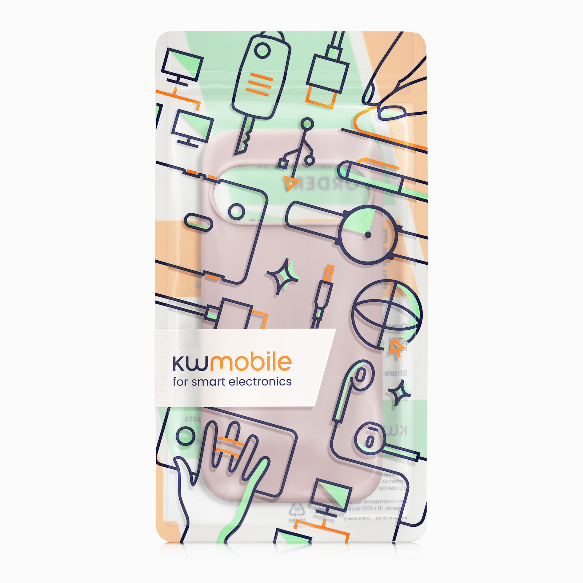 Kryt na mobil Google Pixel 10 / Pixel 10 Pro kwmobile - nude lilac