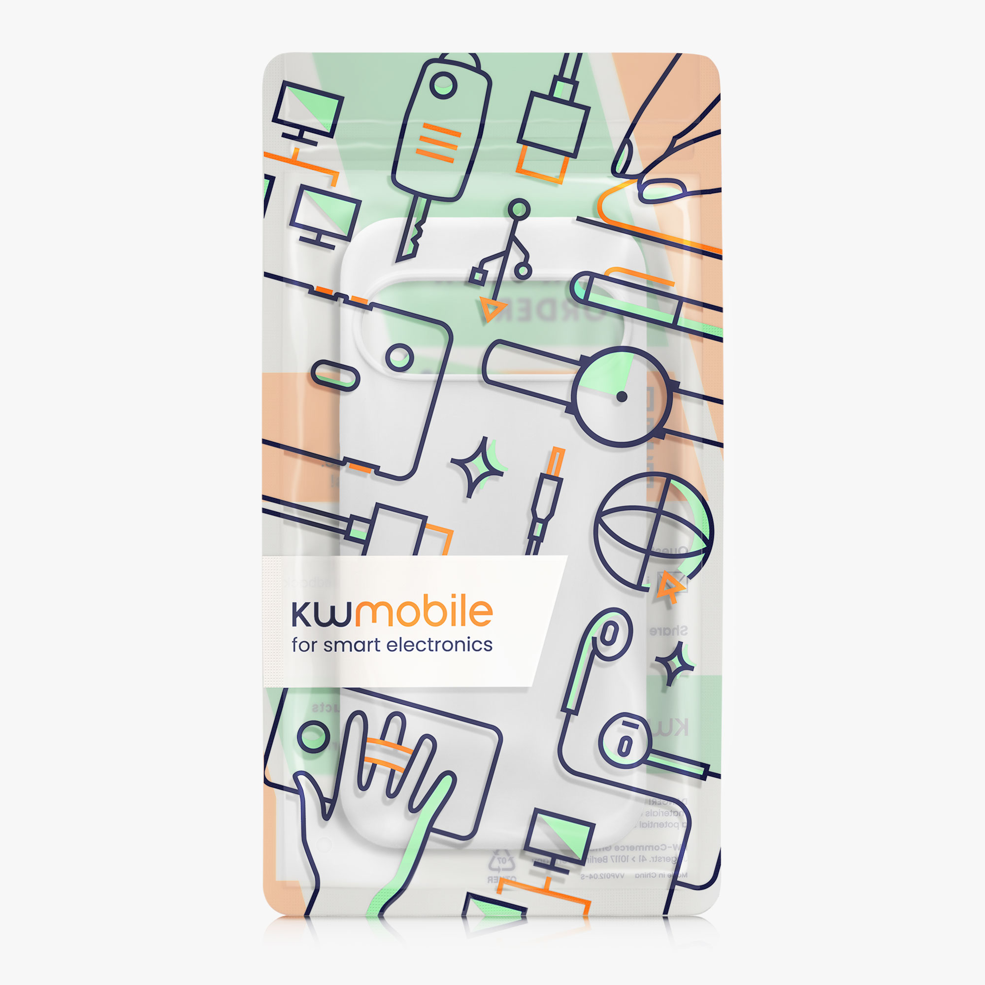 Silikonový kryt kwmobile pro Google Pixel 10 / Pixel 10 Pro - matná bílá