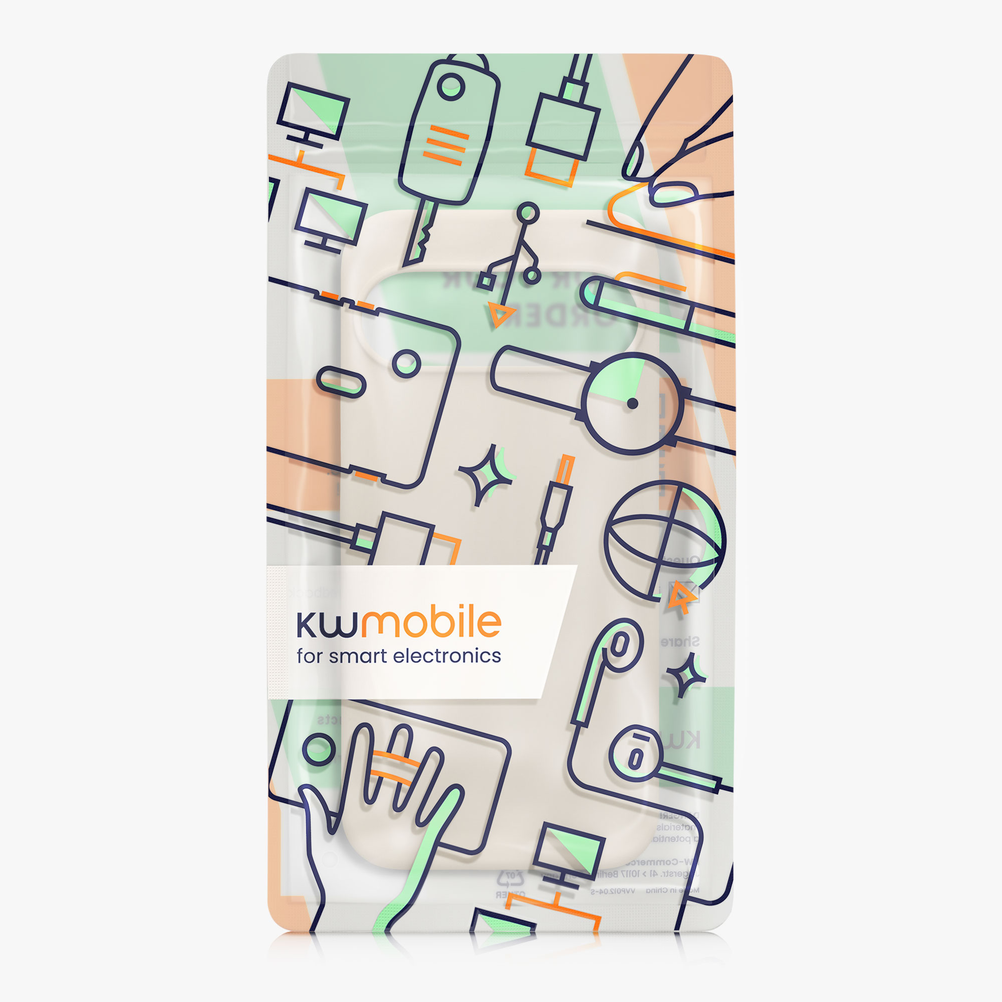 Silikonový kryt kwmobile pro Google Pixel 10 Pro XL - matná krémová
