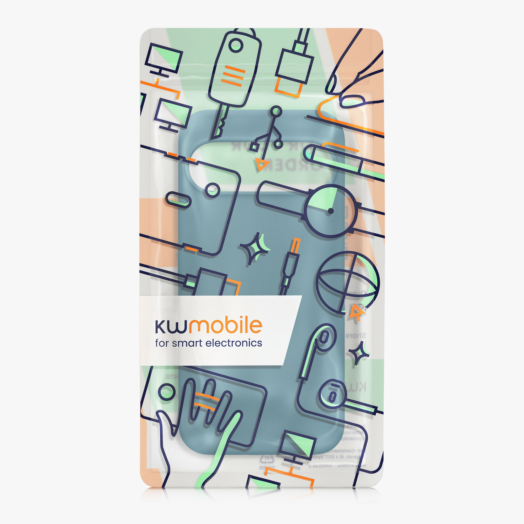 Silikonový kryt kwmobile pro Google Pixel 10 Pro XL - matná petrolejová
