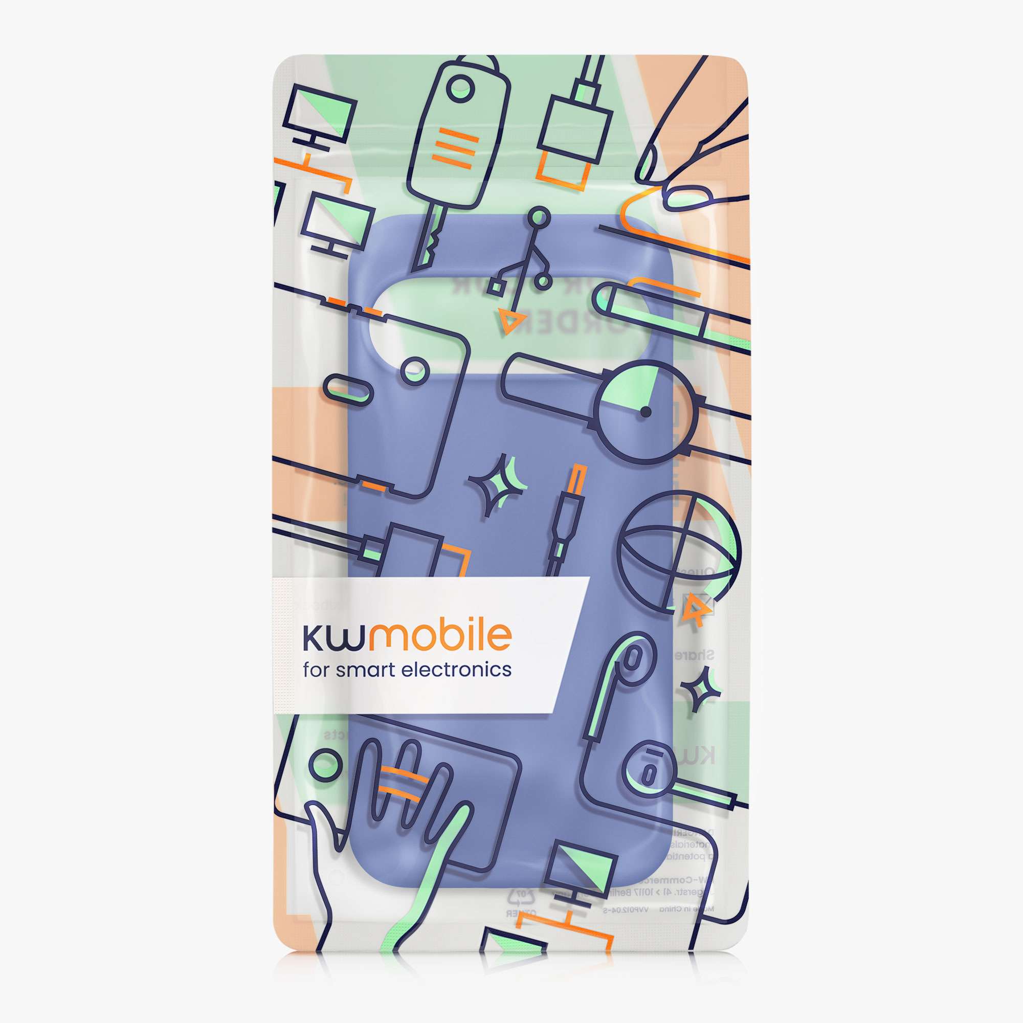 Silikonový kryt kwmobile pro Google Pixel 10 Pro XL - baltská modrá