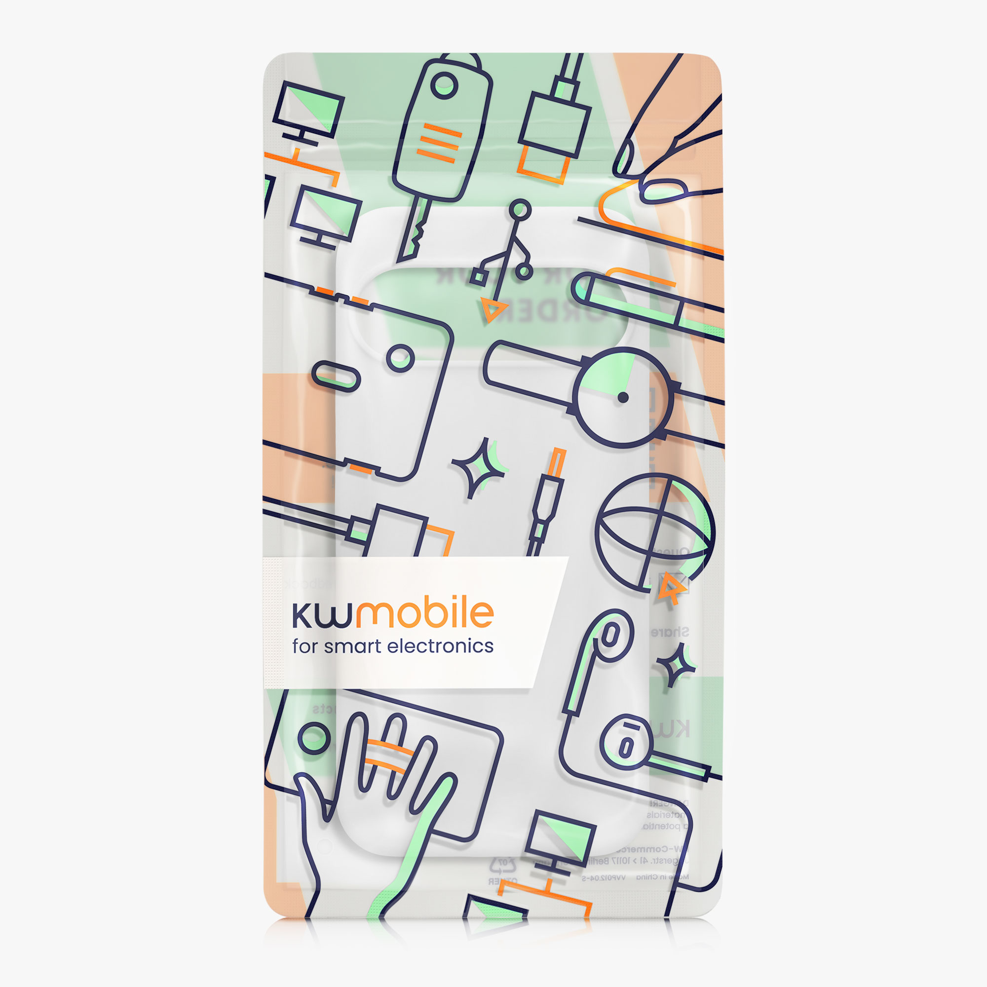 Silikonový kryt kwmobile pro Google Pixel 10 Pro XL - matná bílá