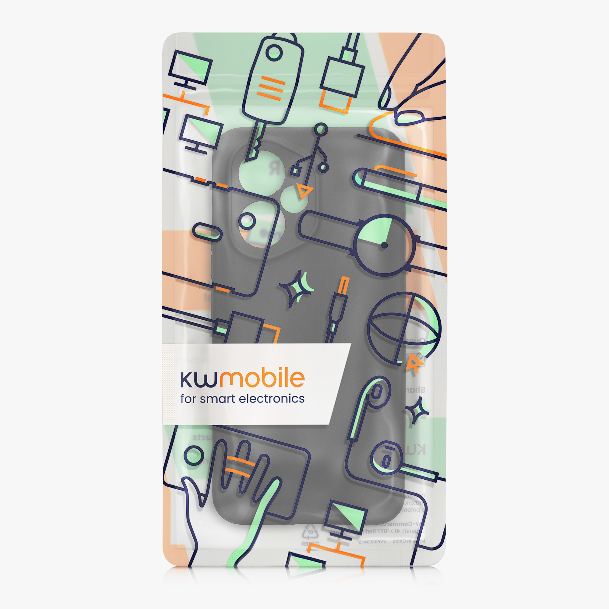 Kryt na mobil HONOR 400 kwmobile TPU matná černá