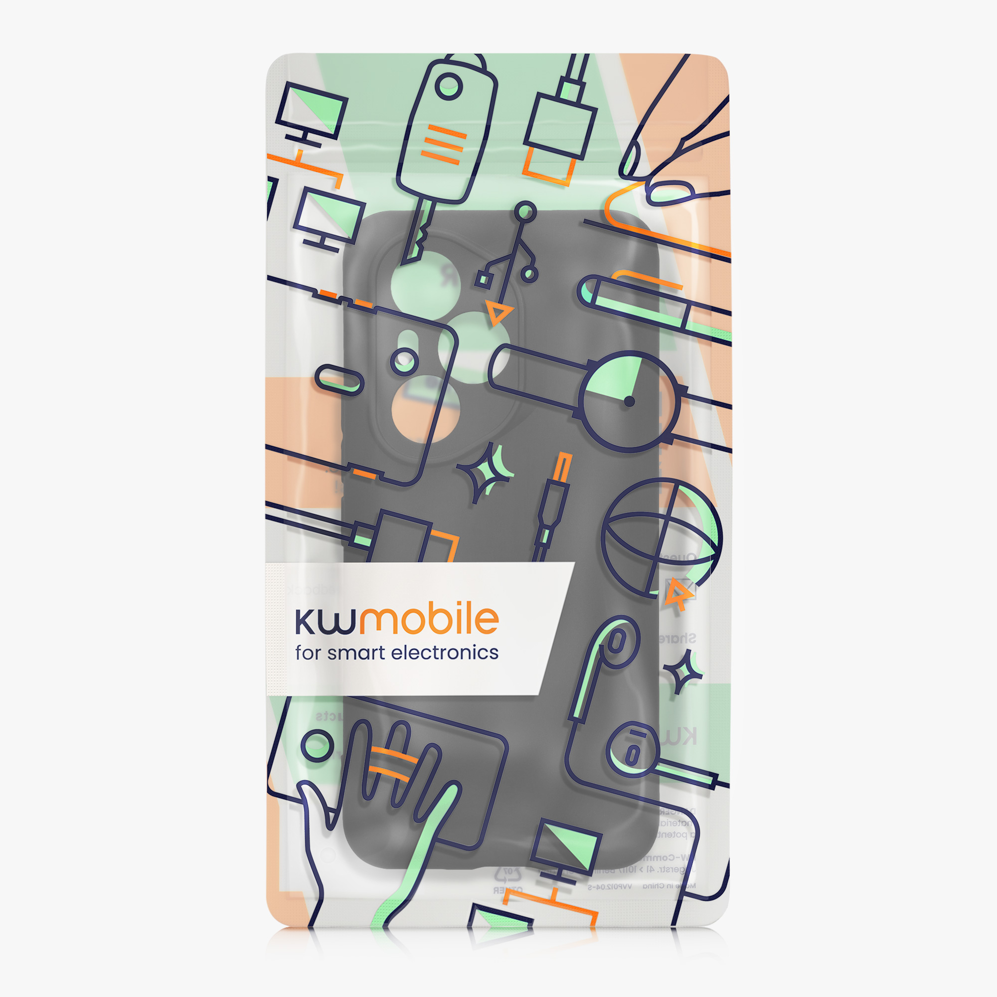 Kryt na mobil HONOR 400 Pro kwmobile TPU matná černá