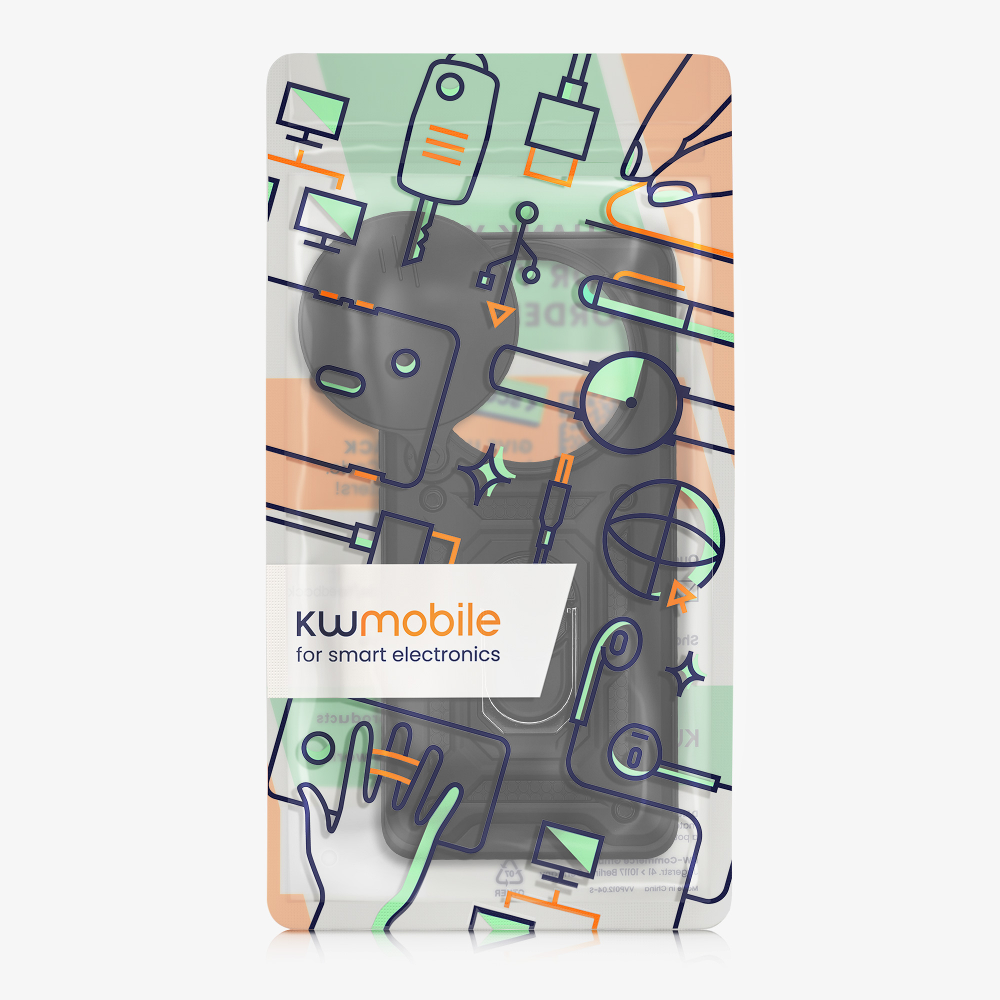 Ochranná fólie Xiaomi Redmi Note 14 Pro 5G čirá kwmobile sada 2 ks