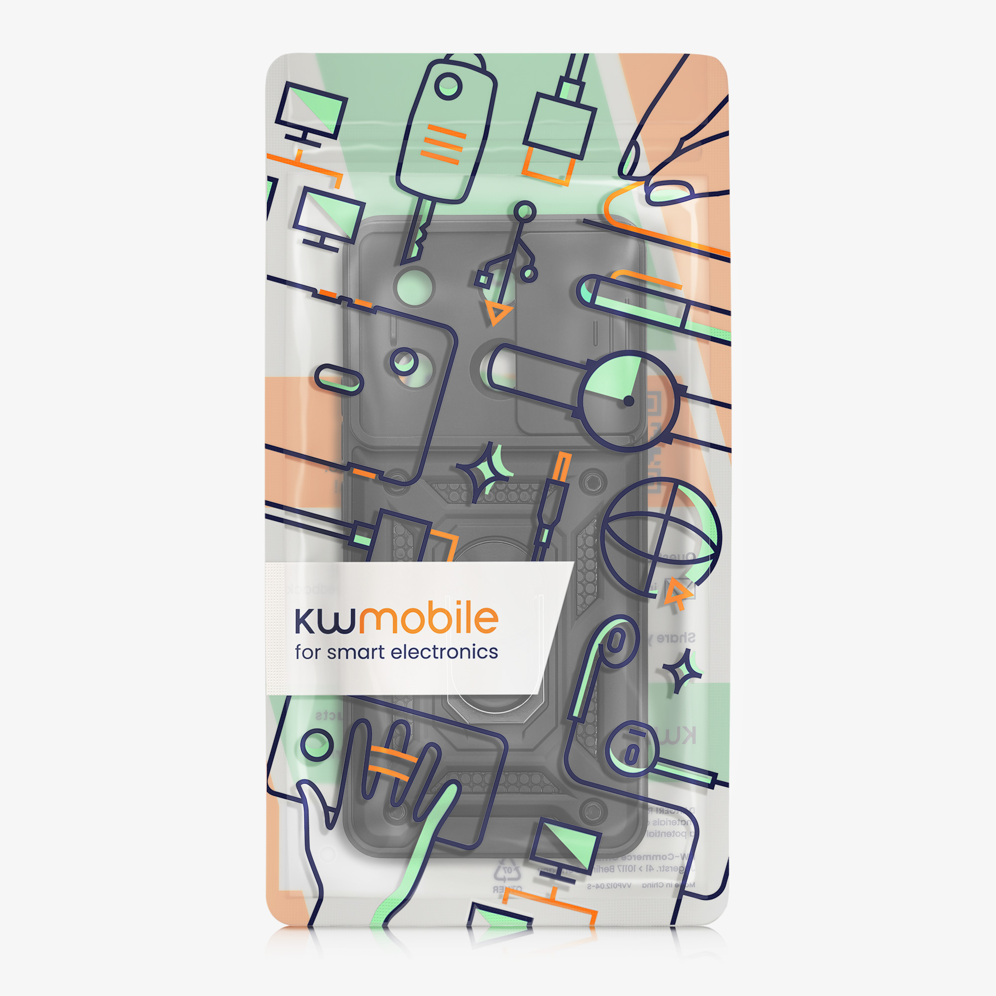 Ochranná fólie Xiaomi Redmi Note 13 Pro 5G čirá kwmobile sada 2 ks