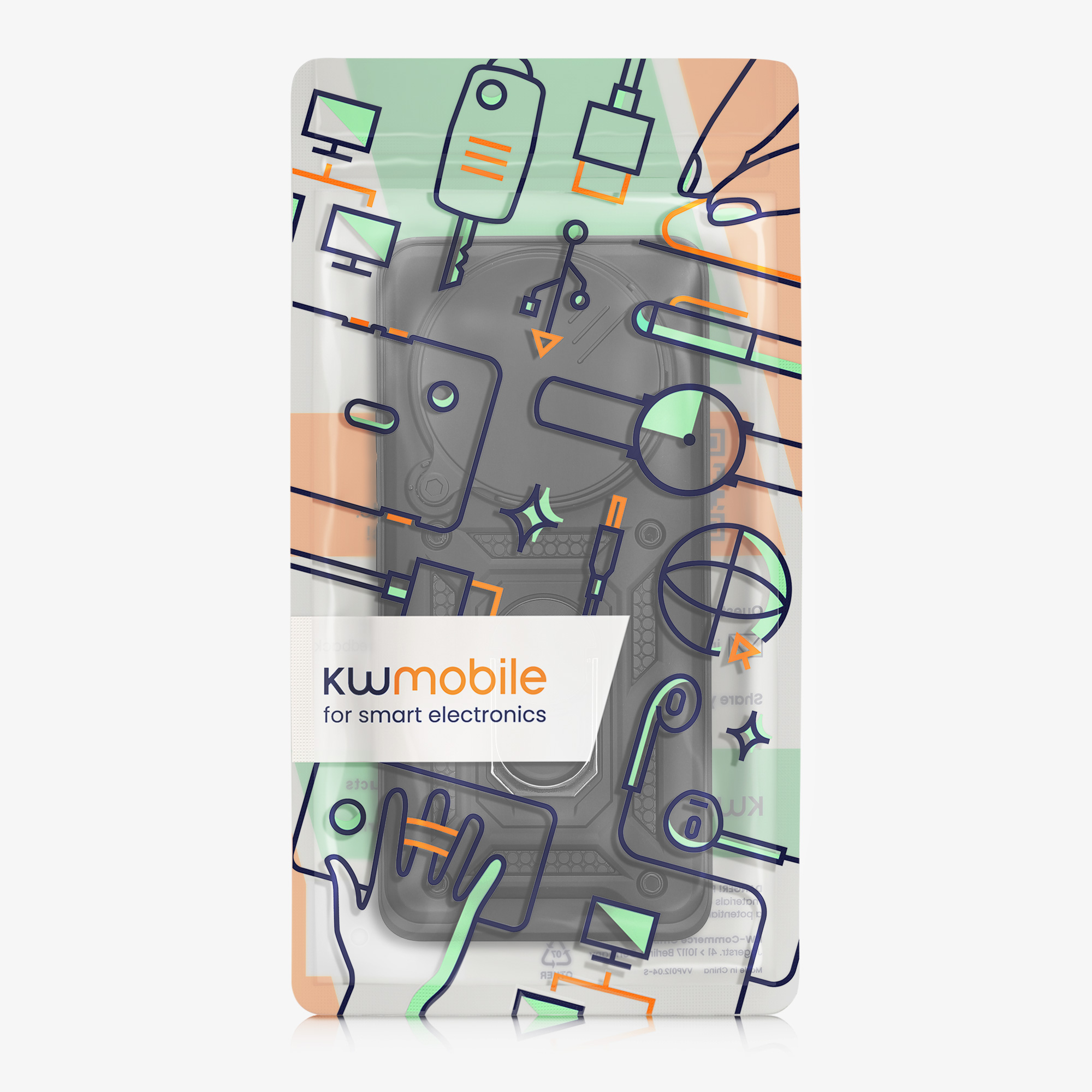 Ochranná fólie Xiaomi Redmi Note 14 Pro+ 5G čirá kwmobile sada 2 ks