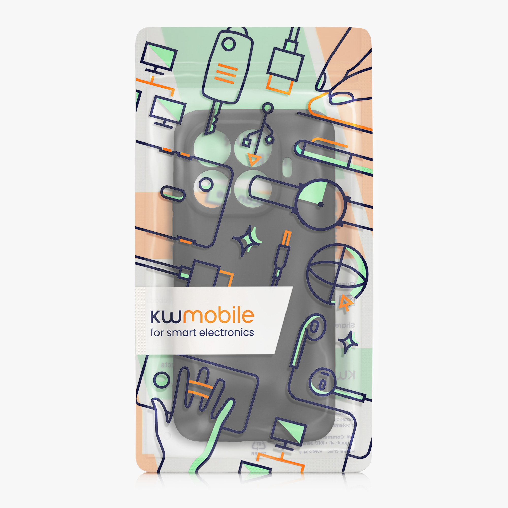 Kryt na mobil Xiaomi 15T Pro kwmobile matně černý