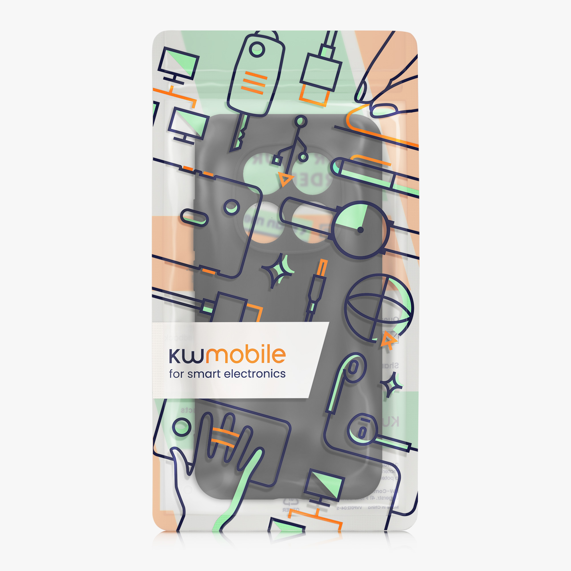 TPU kryt kwmobile pro Xiaomi Redmi Note 15 Pro 5G - matná černá