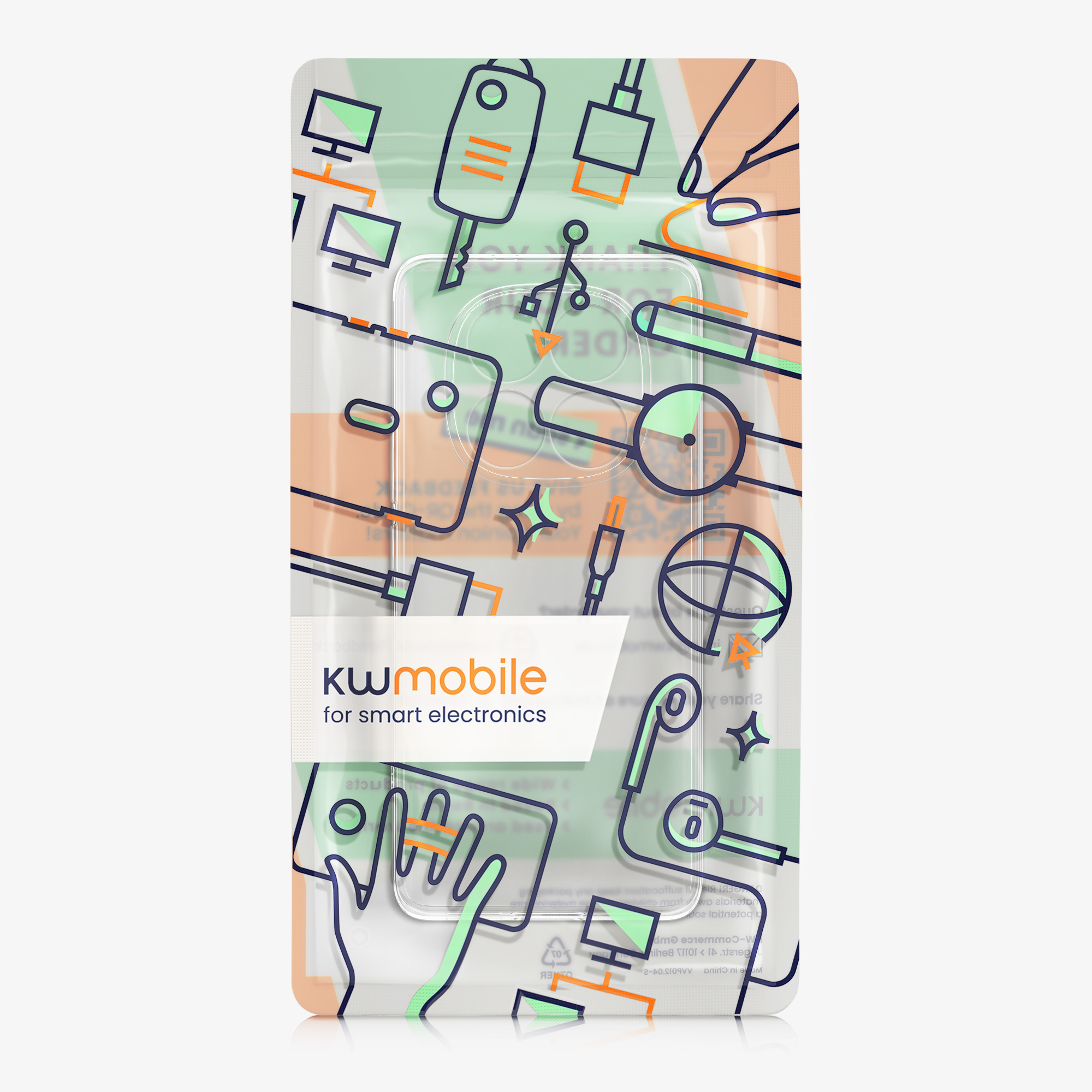 Transparentní TPU kryt kwmobile pro Xiaomi Redmi Note 15 Pro 4G - transparentní