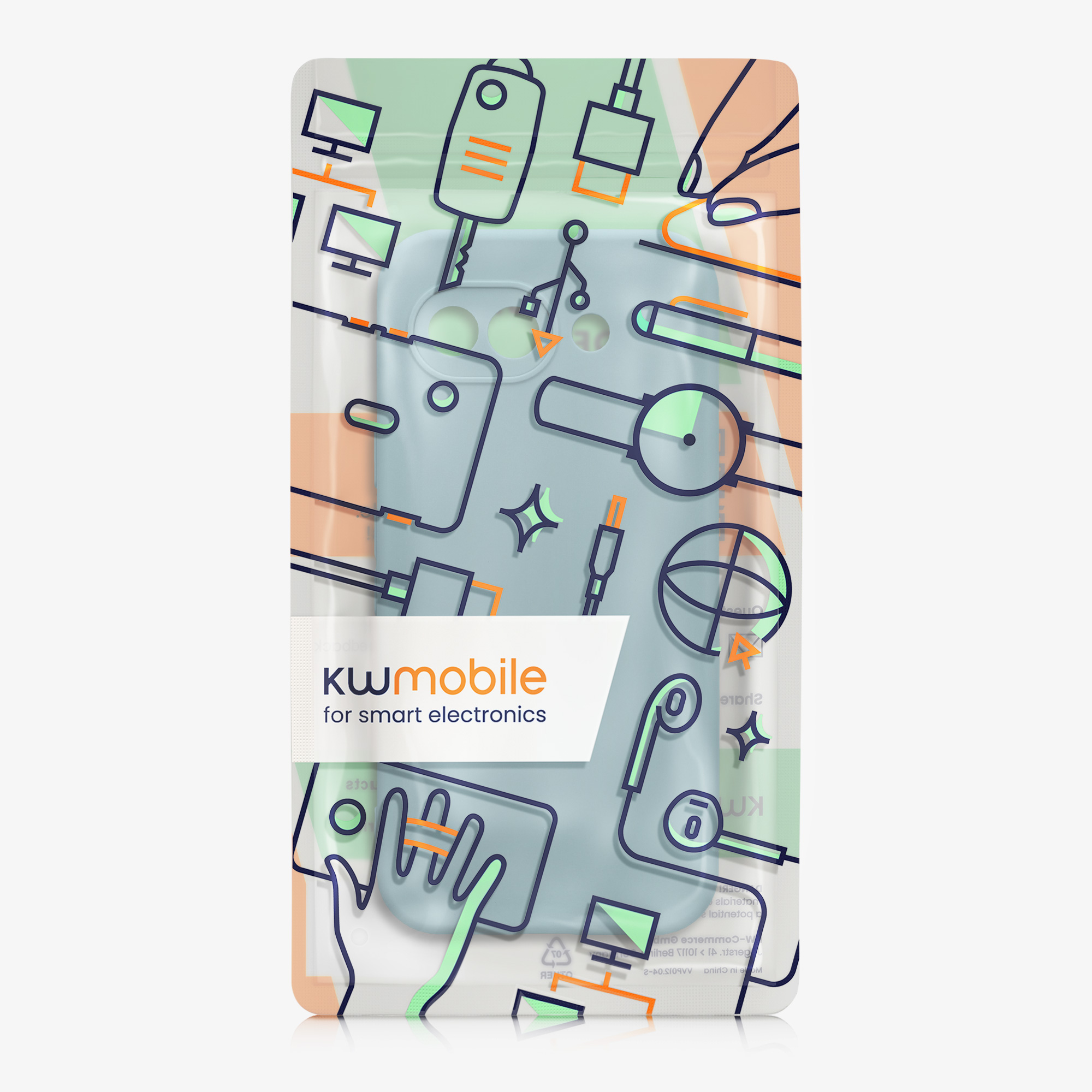 Silikonový kryt kwmobile pro Google Pixel 10a - kamenně béžová
