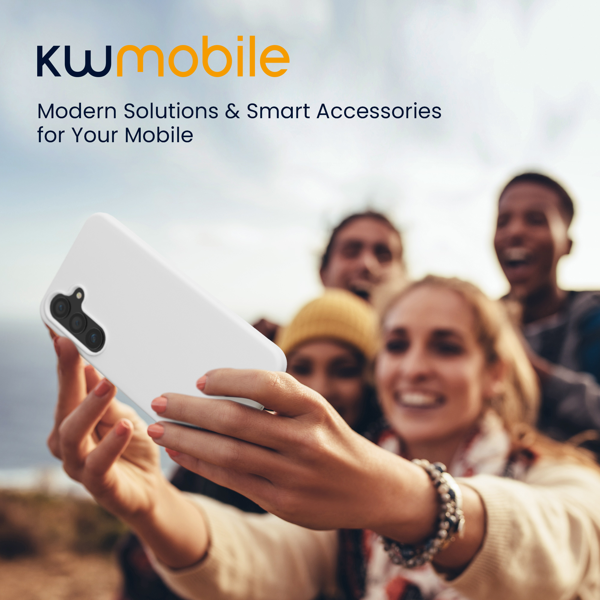 Silikonový kryt na mobil Galaxy S24 kwmobile matně bílá