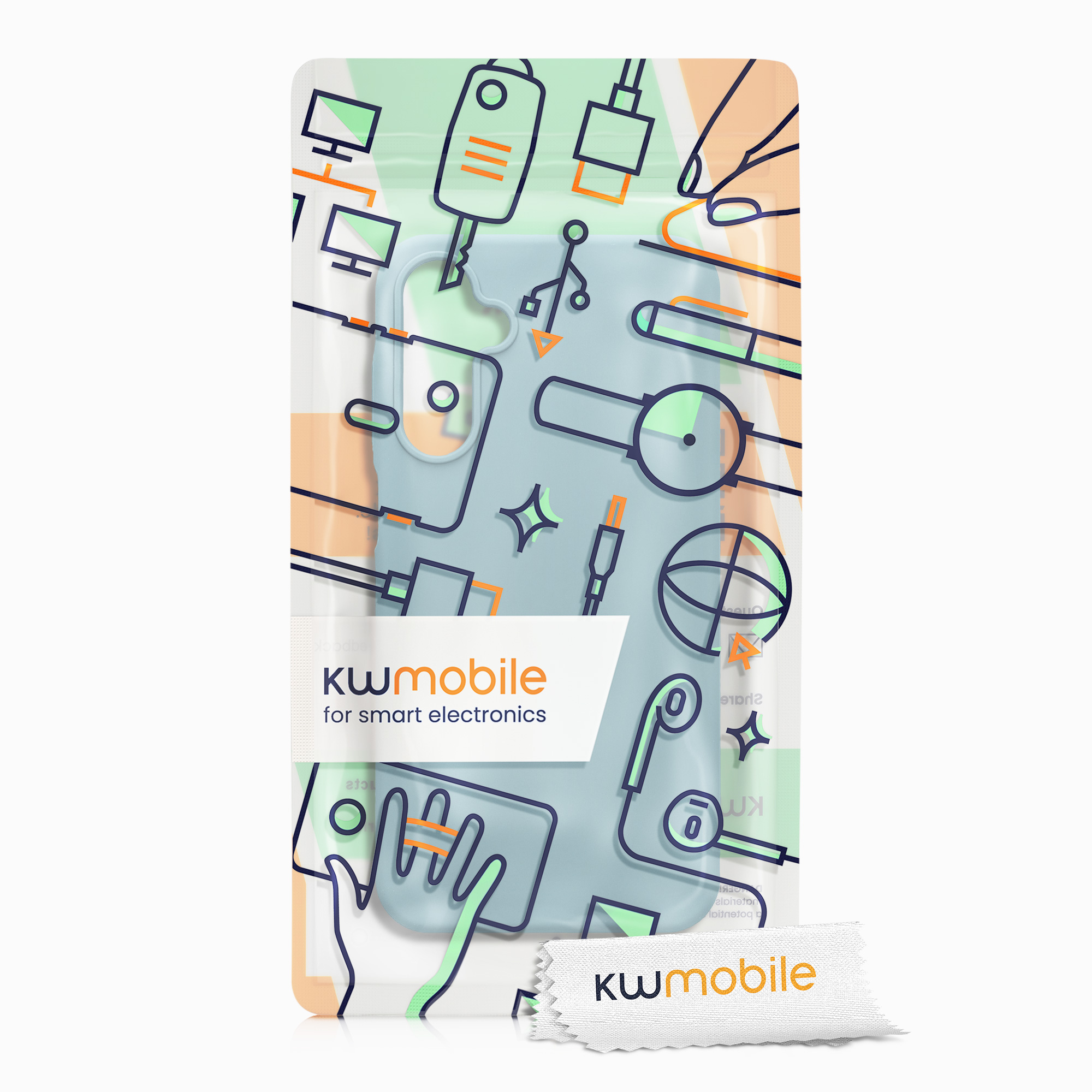 Kryt na mobil Samsung Galaxy A15 5G kwmobile TPU Antický kámen