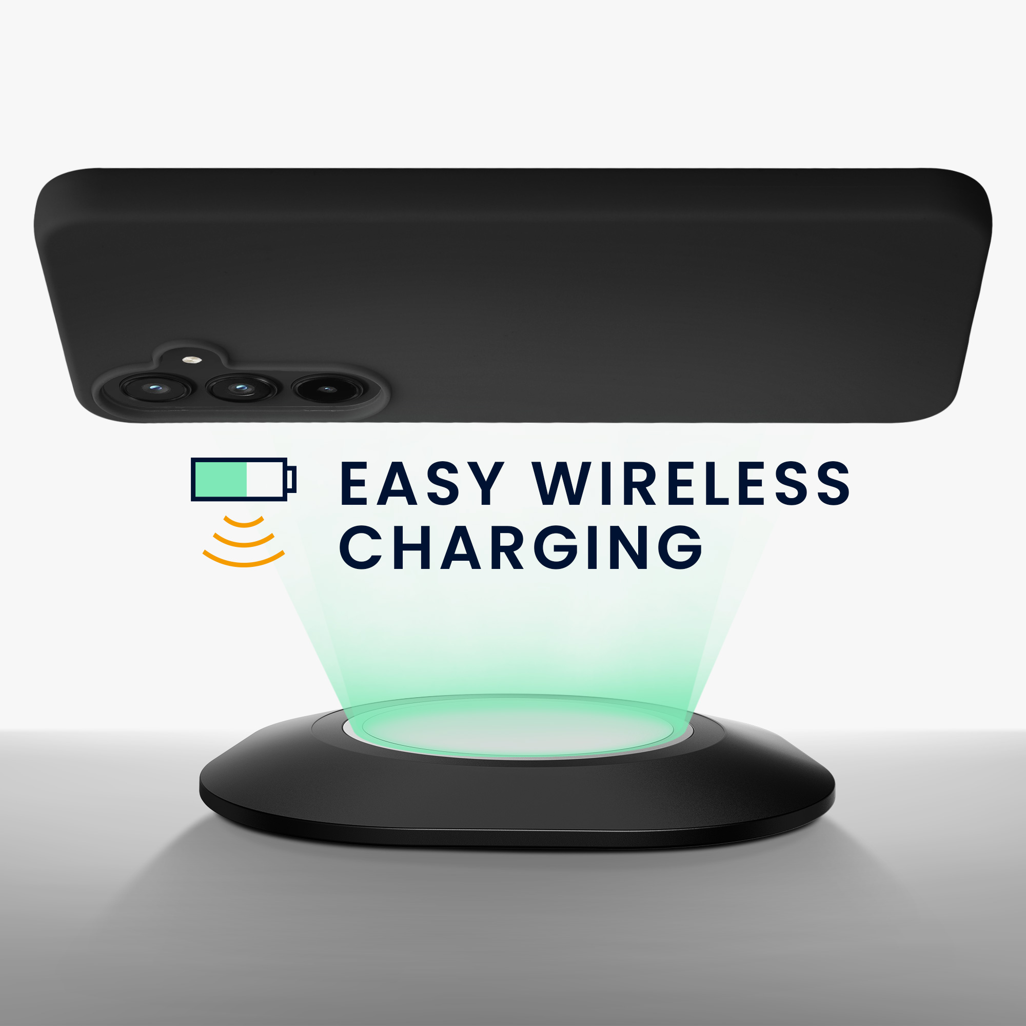 Kryt na mobil Samsung Galaxy A55 5G kwmobile TPU Černá