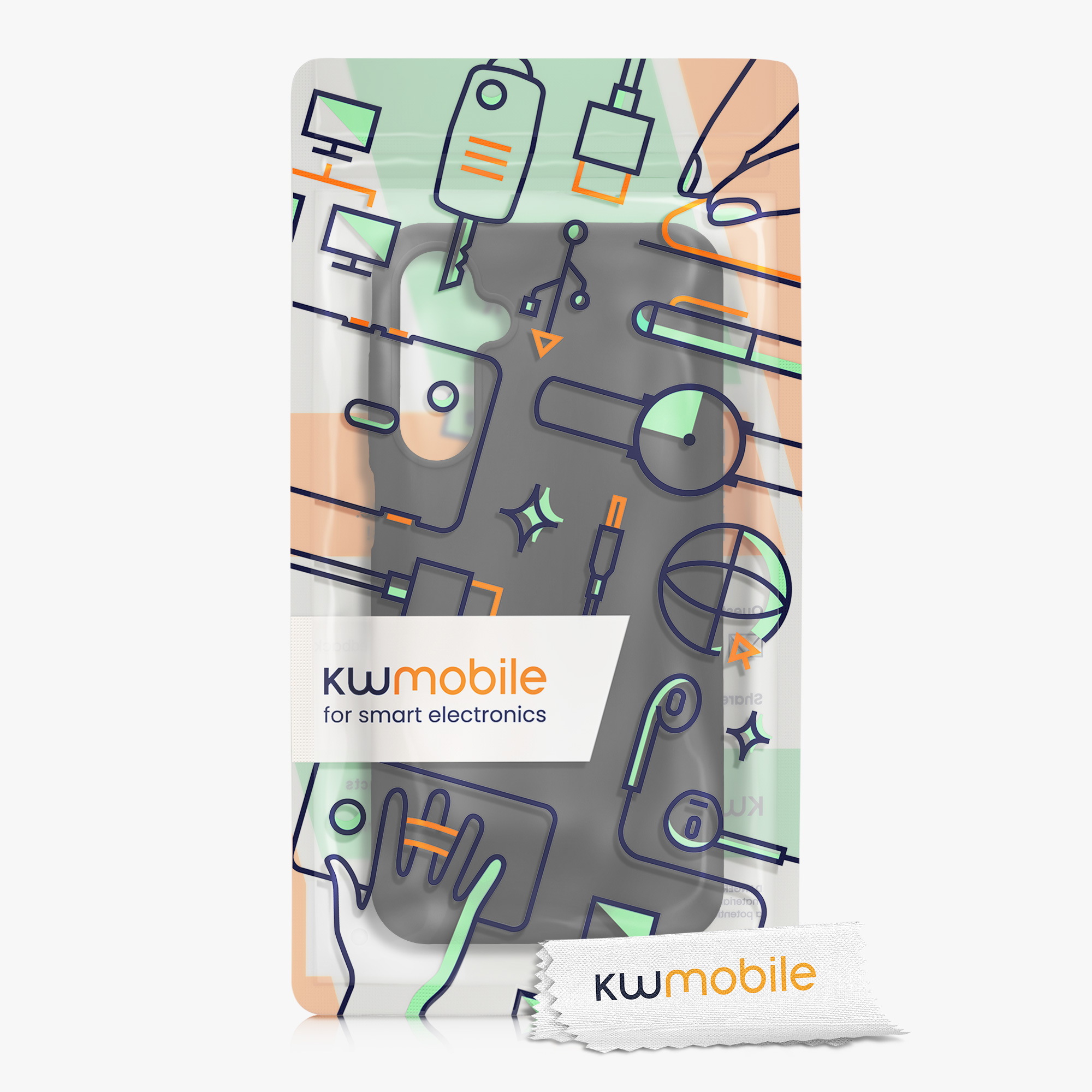 Kryt na mobil Samsung Galaxy A25 kwmobile TPU Černá