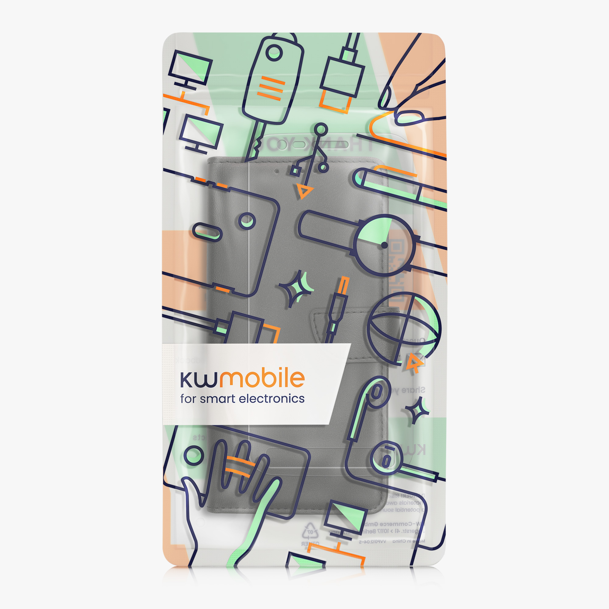 Flipové pouzdro kwmobile pro Samsung Galaxy Xcover 4 / 4S - černá