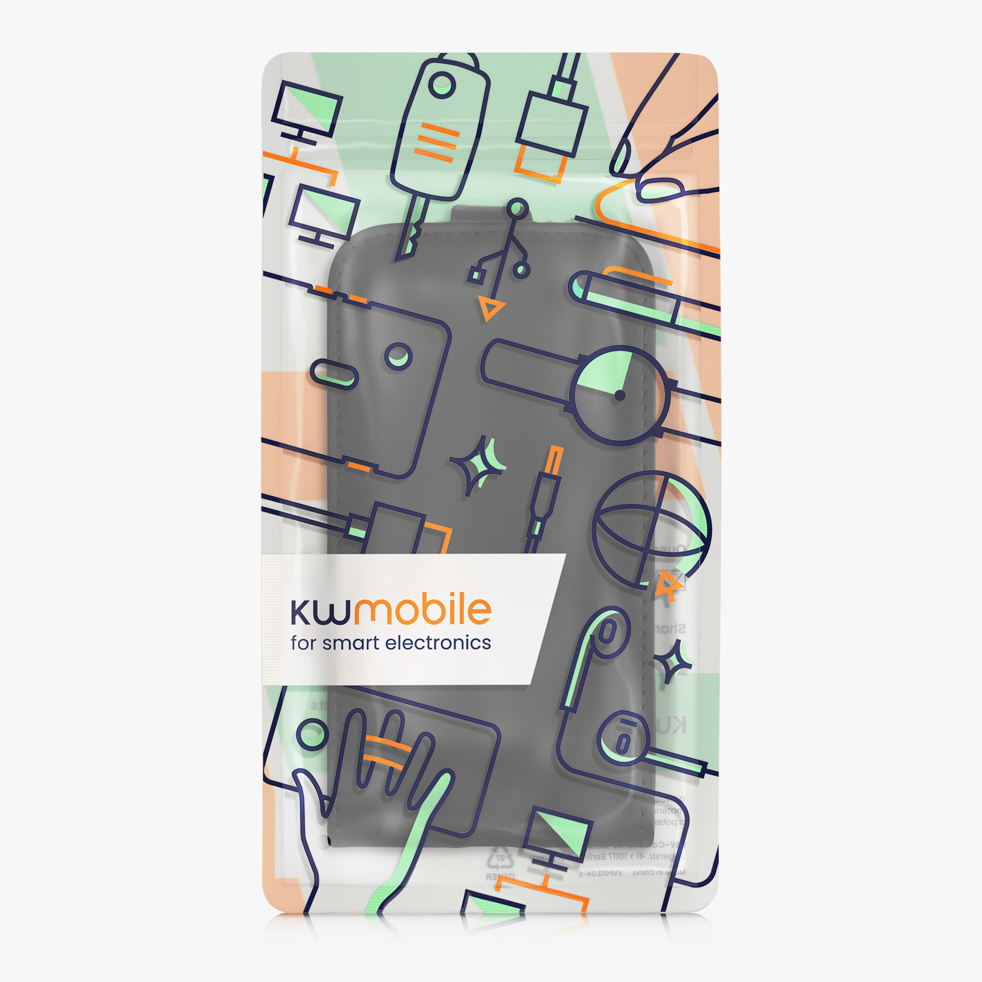 Flip pouzdro na mobil Samsung Galaxy S10e kwmobile Vertical černé