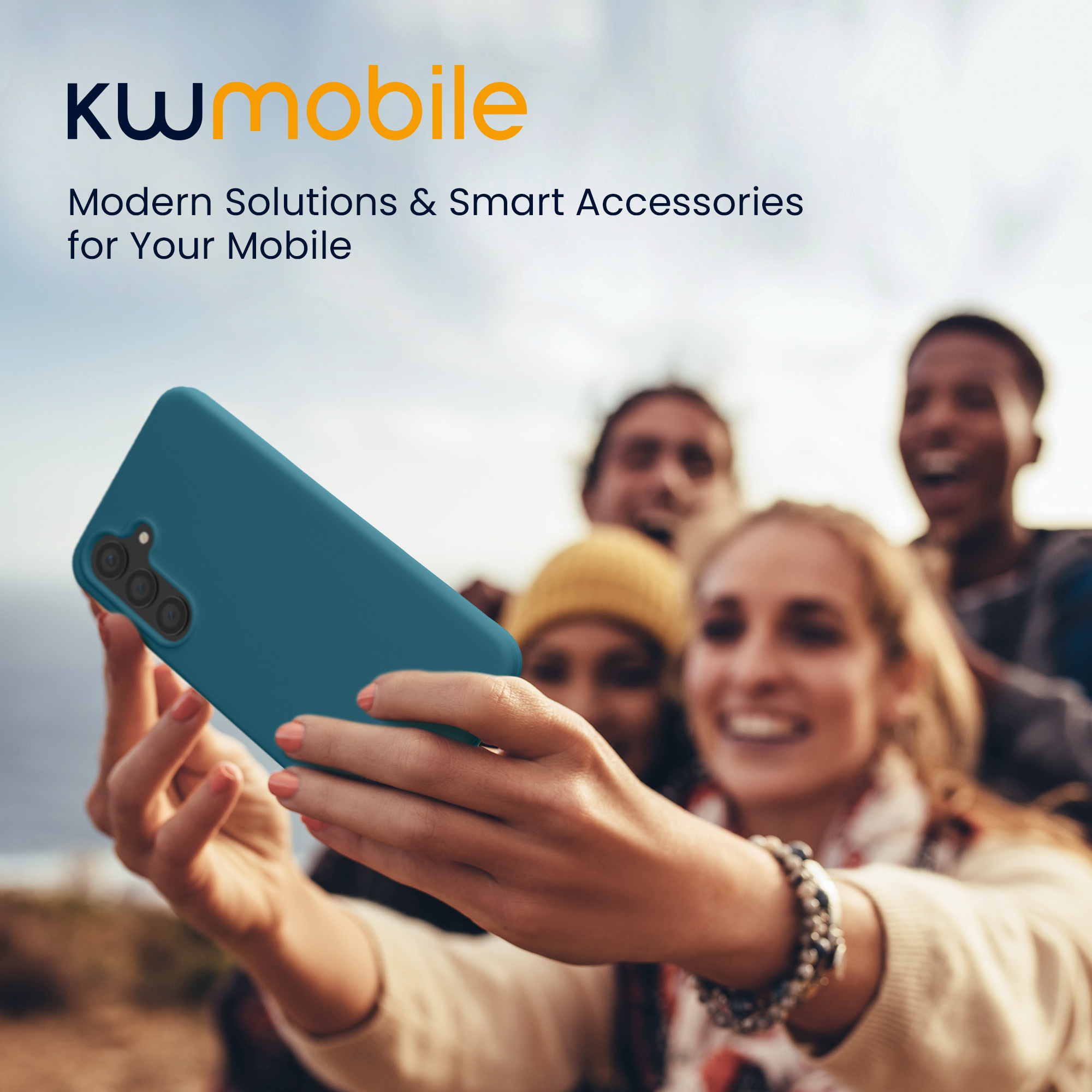 Kryt na mobil Samsung Galaxy S24 FE kwmobile matná petrolejová Teal Matte