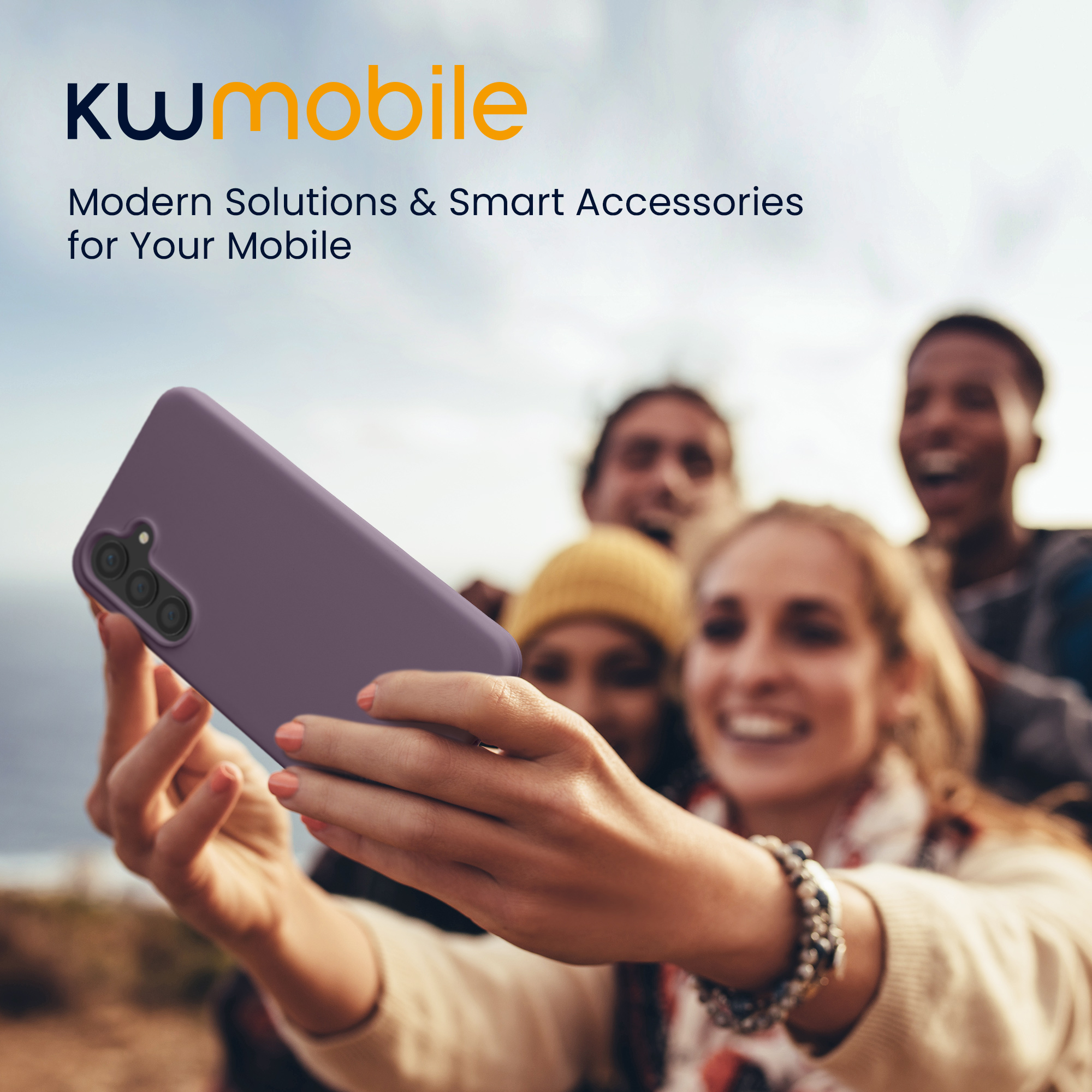 Kryt na mobil Samsung Galaxy S24 FE kwmobile světle fialová Pale Iris