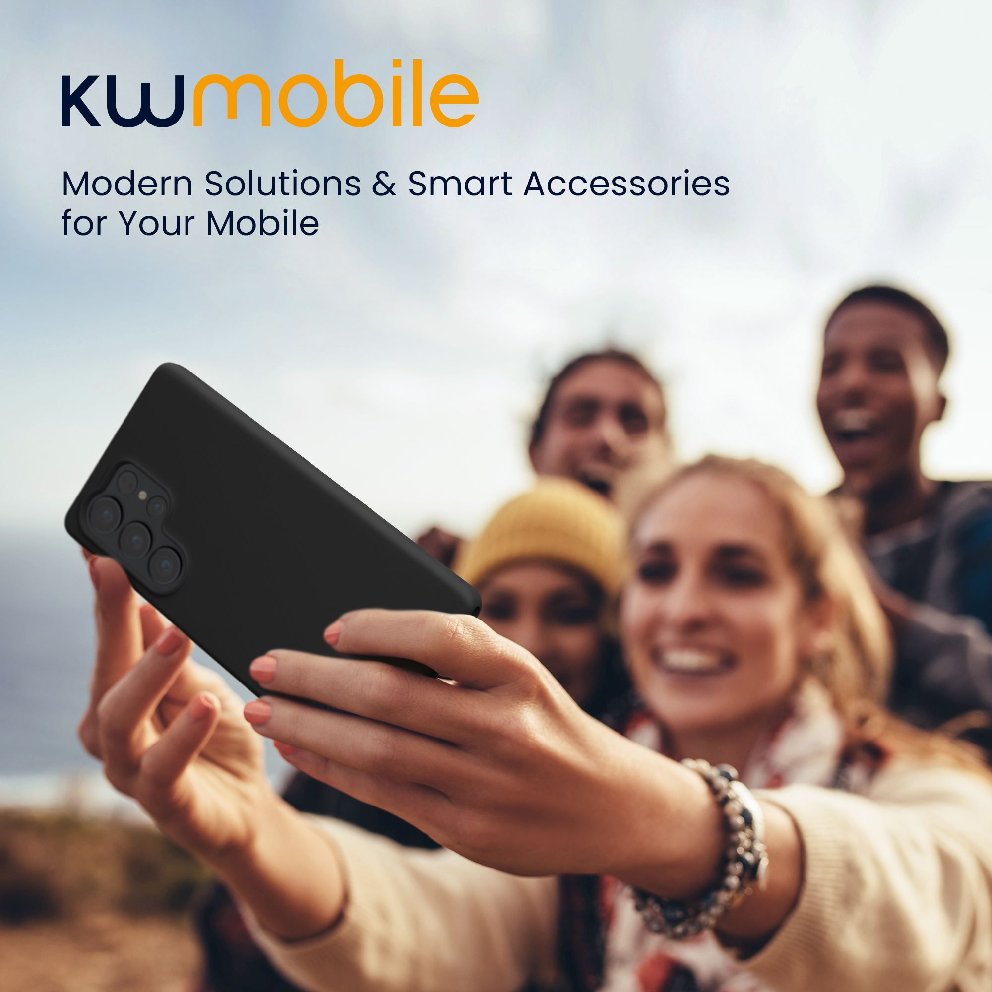 Kryt na mobil Samsung Galaxy S25 Ultra kwmobile černá