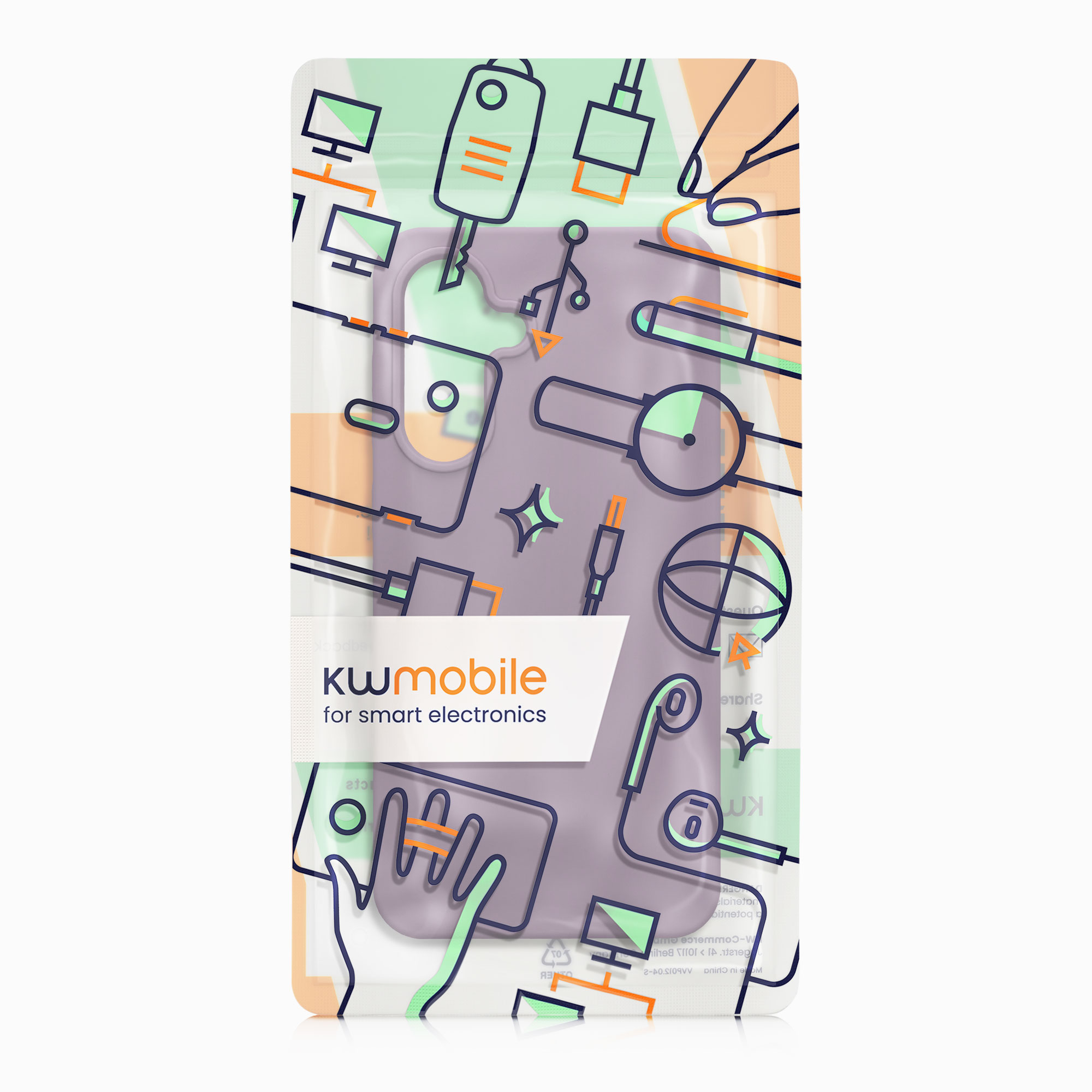 Kryt na mobil Samsung Galaxy A56 5G kwmobile TPU Bledá iris