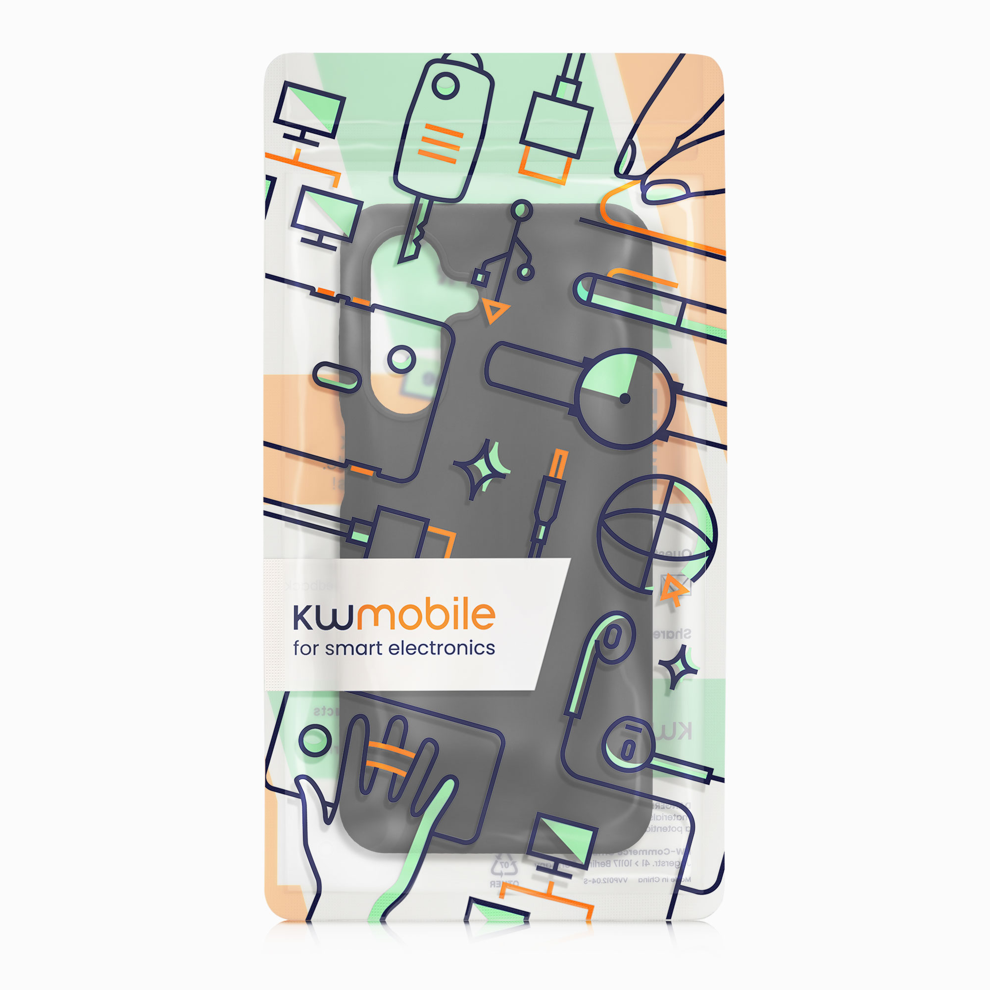 Kryt na mobil Samsung Galaxy A26 5G kwmobile TPU Černá