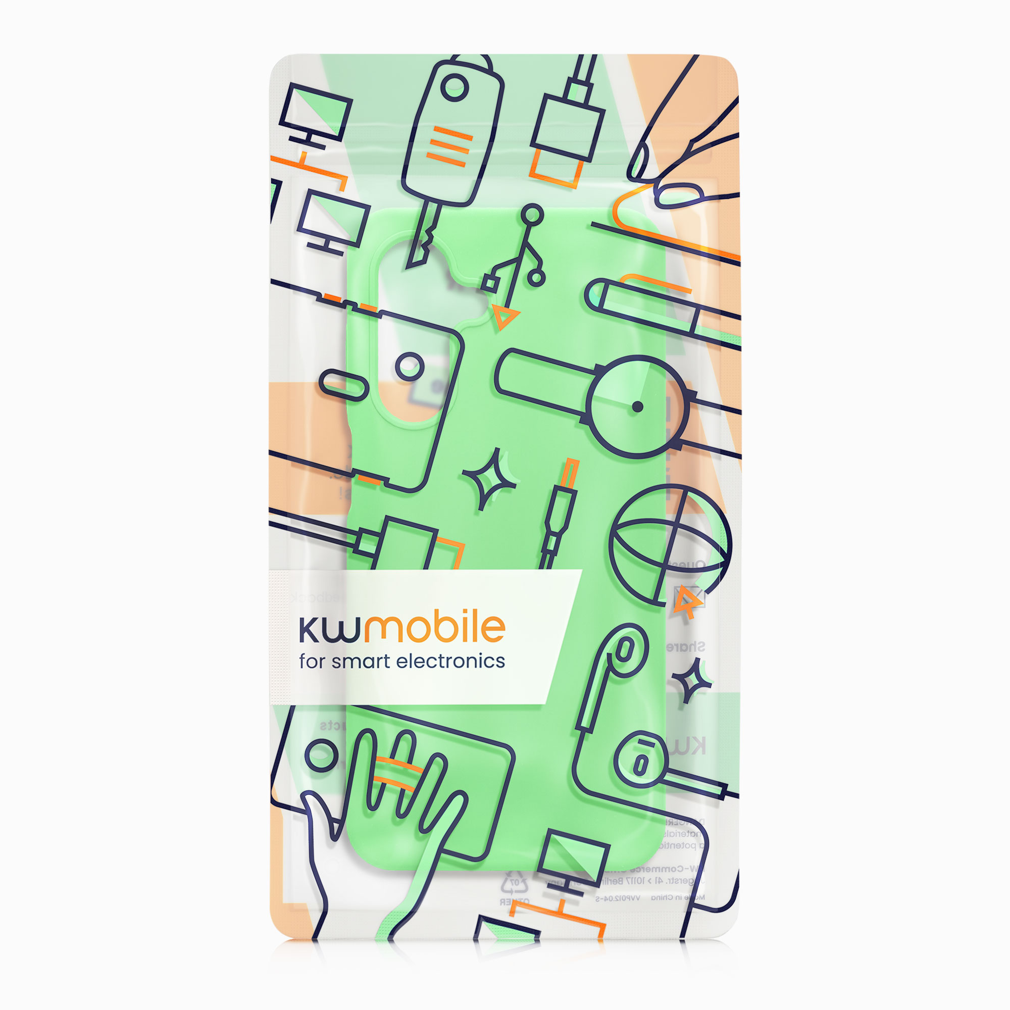 Kryt na mobil Samsung Galaxy A26 5G kwmobile TPU Limetková zelená