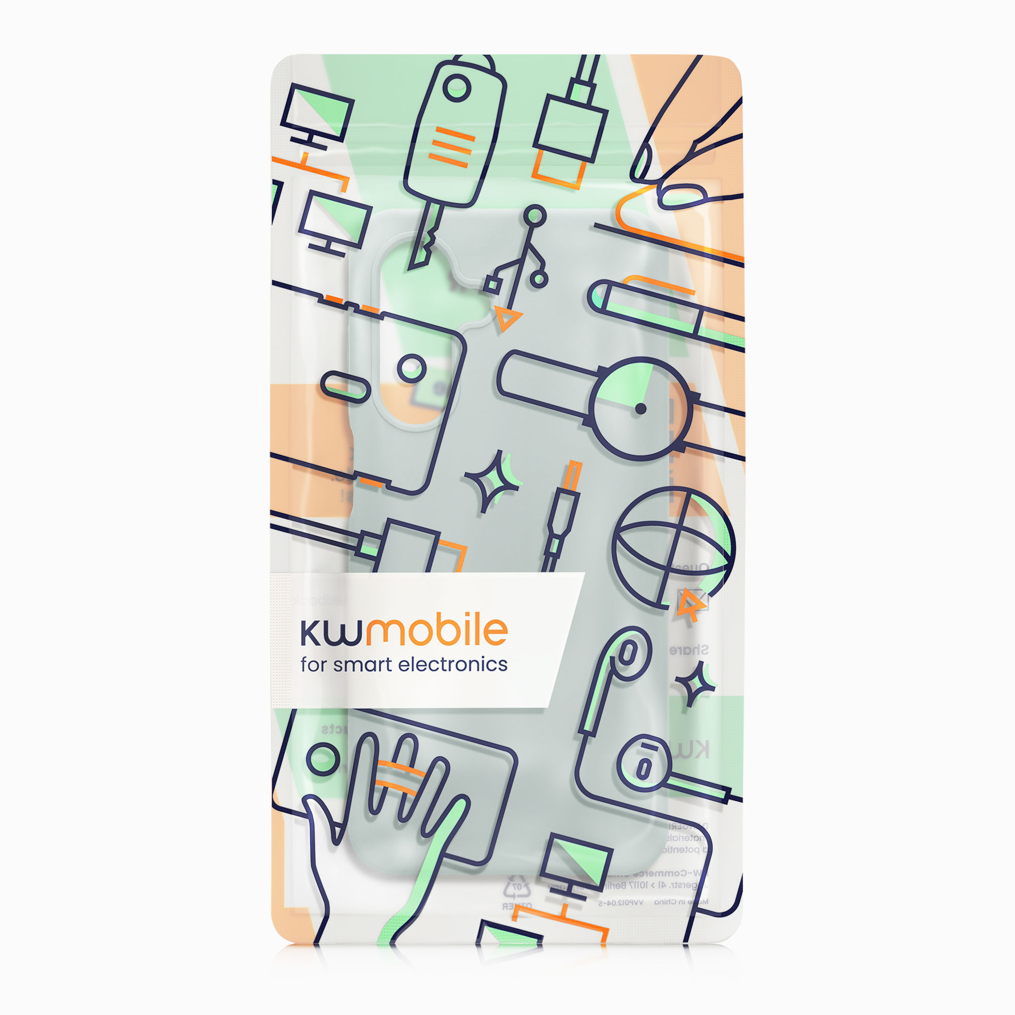 Kryt na mobil Samsung Galaxy A26 5G kwmobile TPU Chladná mátová