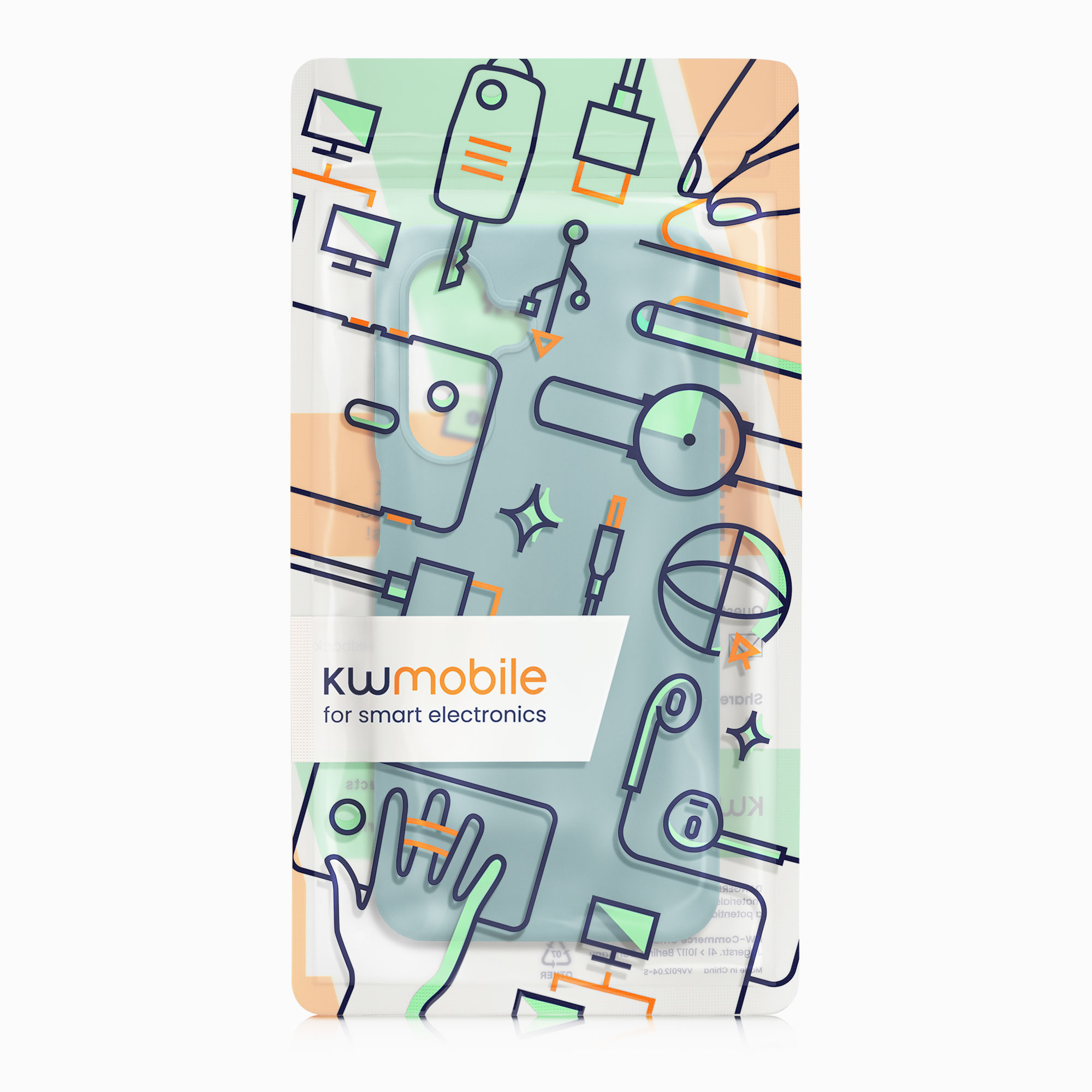 Kryt na mobil Samsung Galaxy A26 5G kwmobile TPU Arktická noc