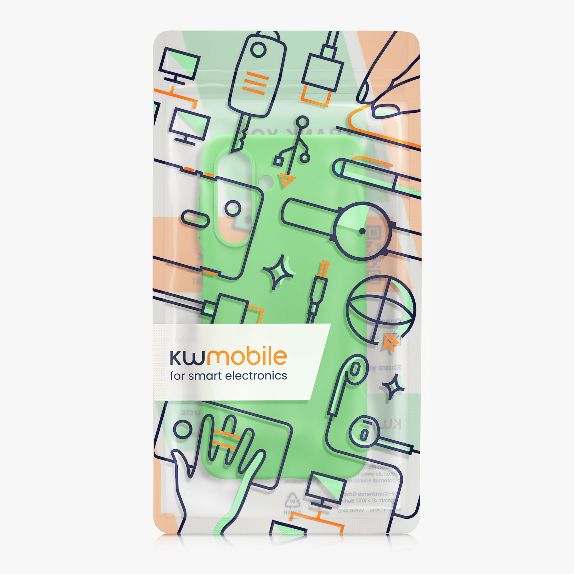 Kryt na mobil Samsung Galaxy A26 5G kwmobile TPU Limetková zelená