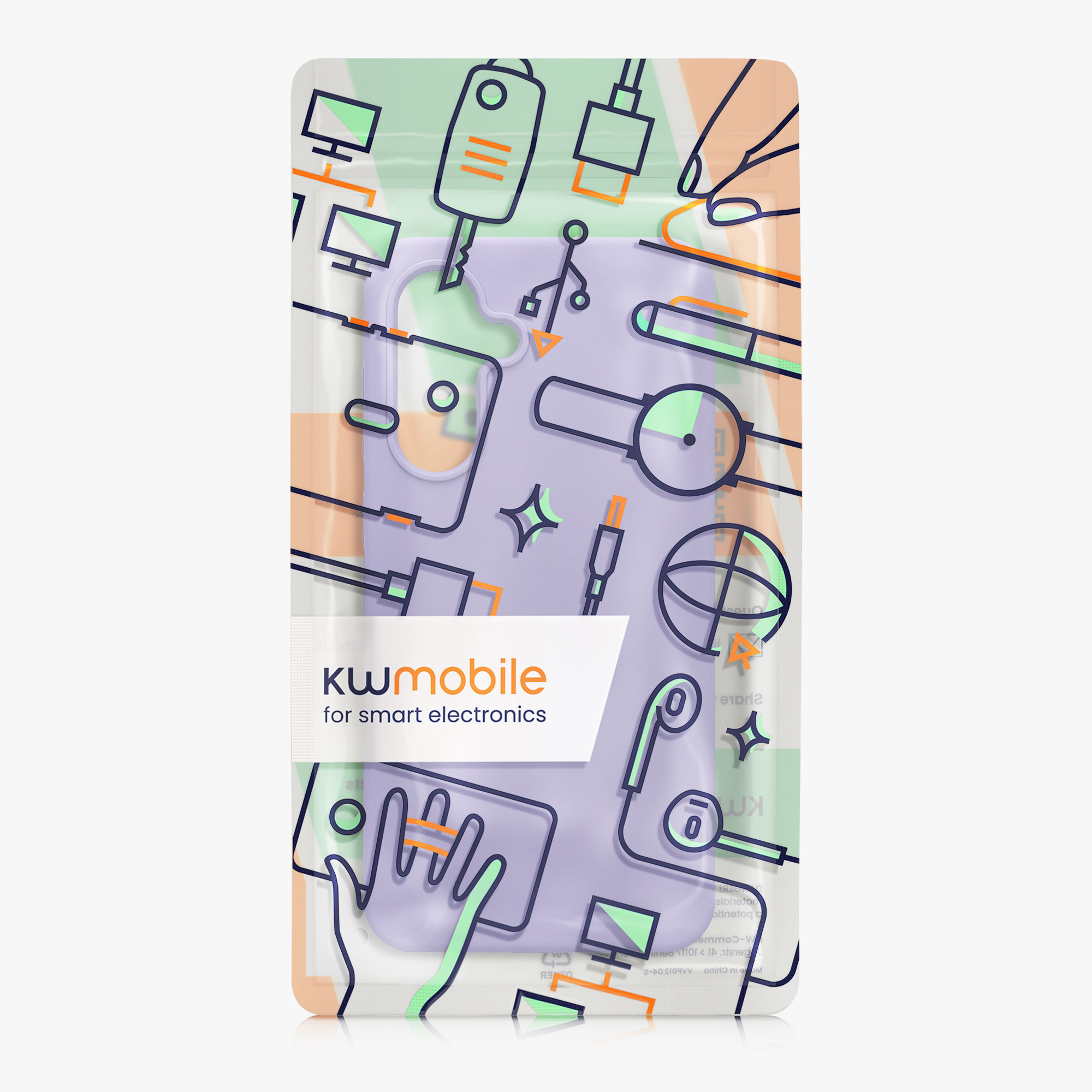 Kryt na mobil Samsung Galaxy A36 5G kwmobile TPU Levandulová