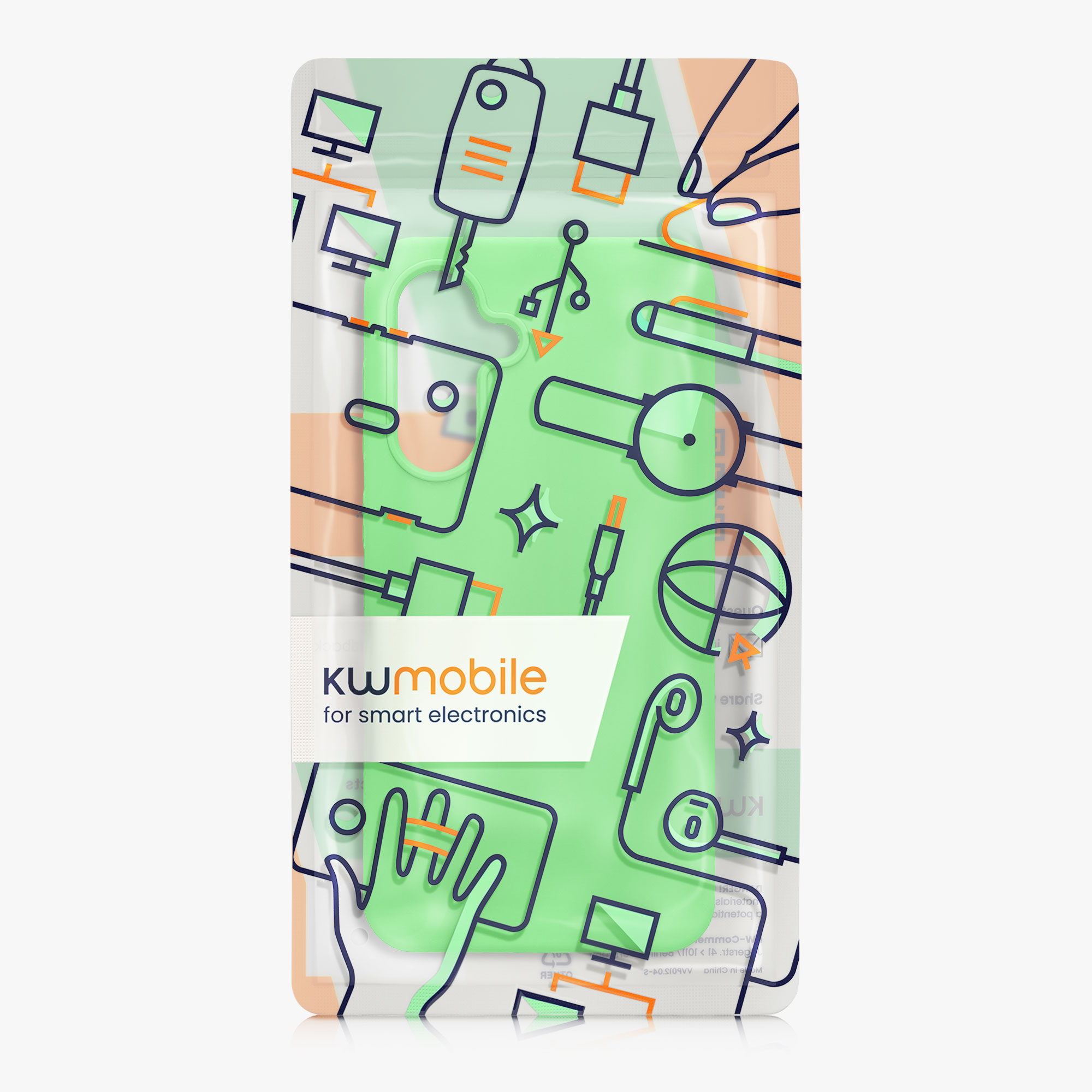 Kryt na mobil Samsung Galaxy A36 5G kwmobile TPU Limetková zelená