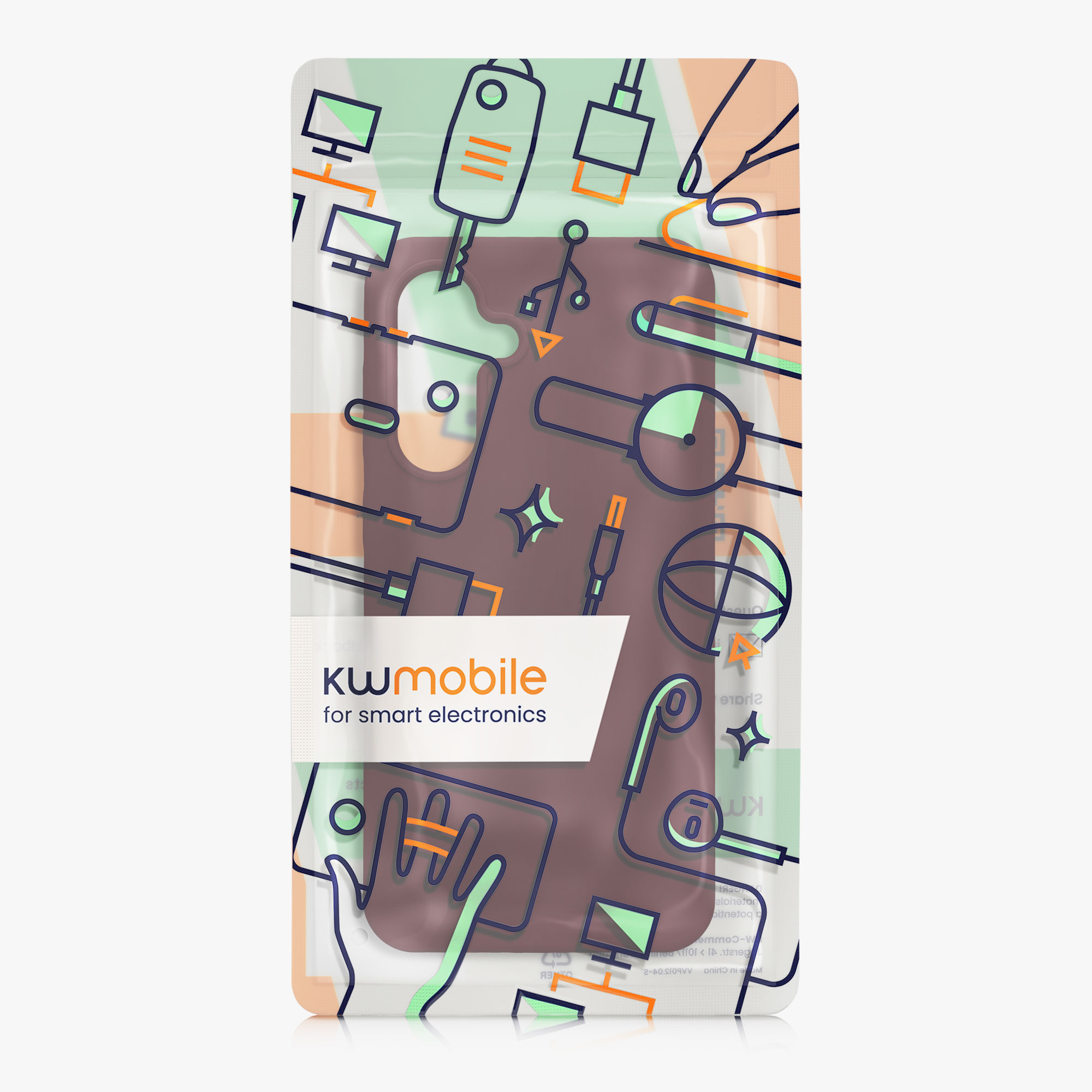 Kryt na mobil Samsung Galaxy A36 5G kwmobile TPU vínově fialový