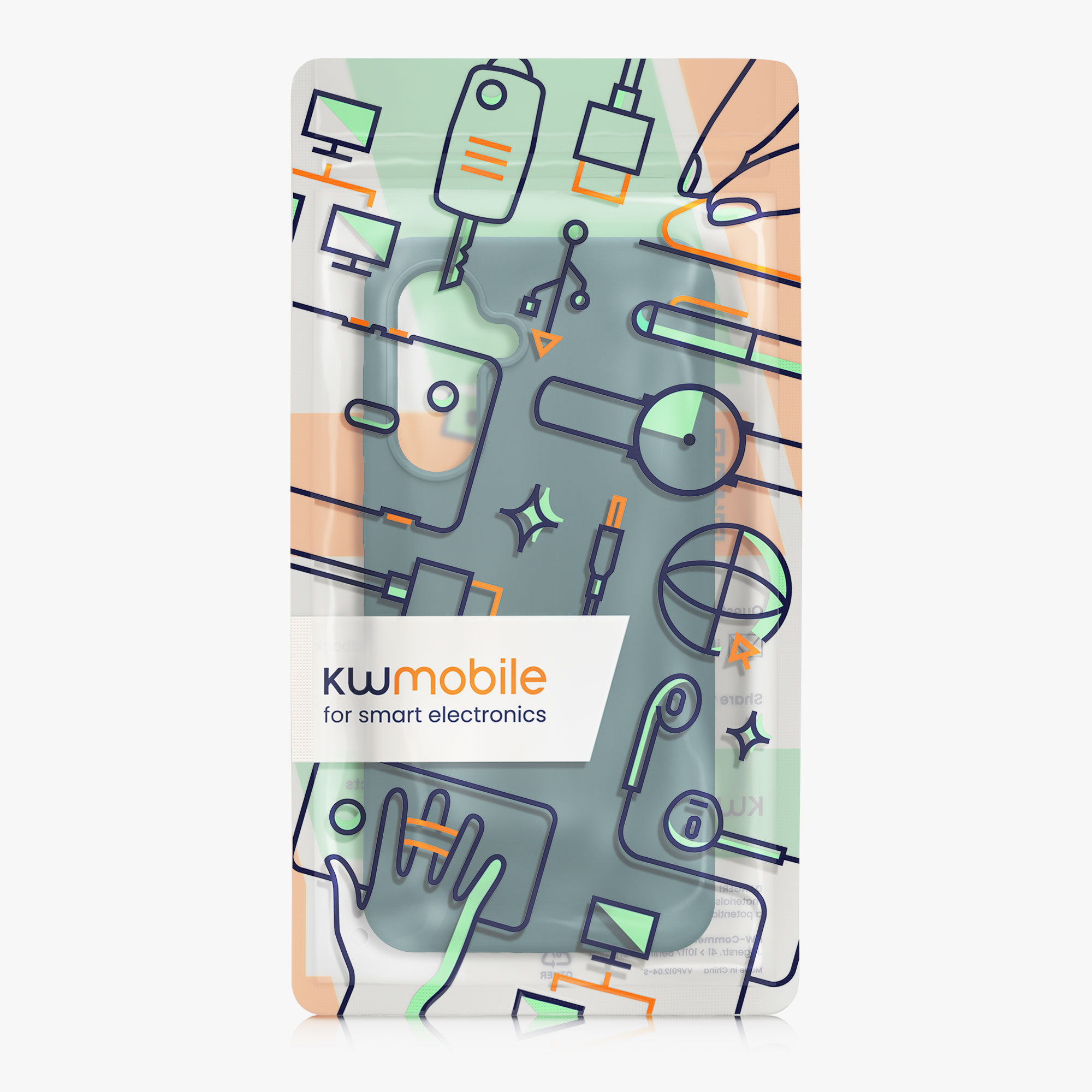 Kryt na mobil Samsung Galaxy A36 5G kwmobile TPU Arktická noc