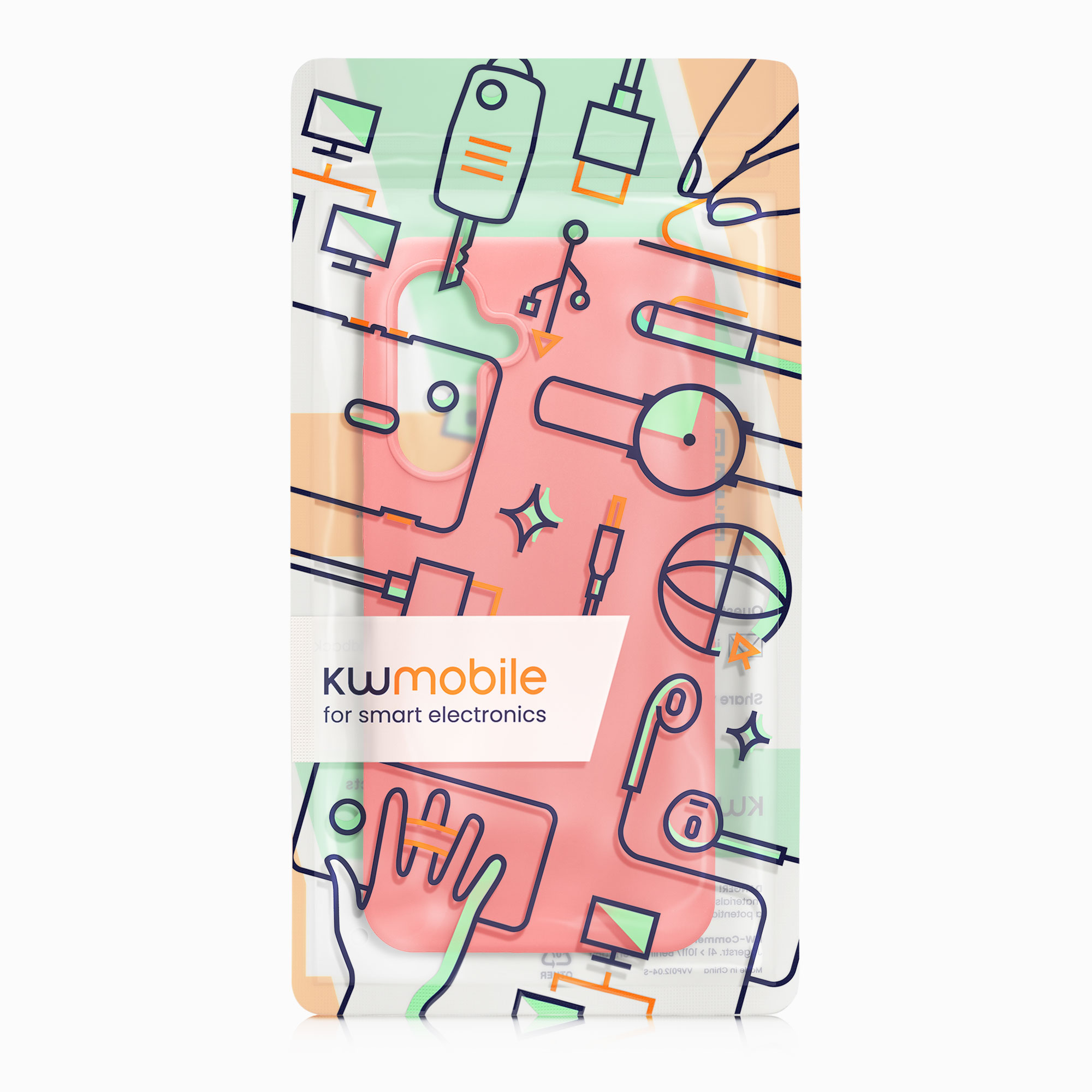 Kryt na mobil Samsung Galaxy A36 5G kwmobile TPU neonově korálový