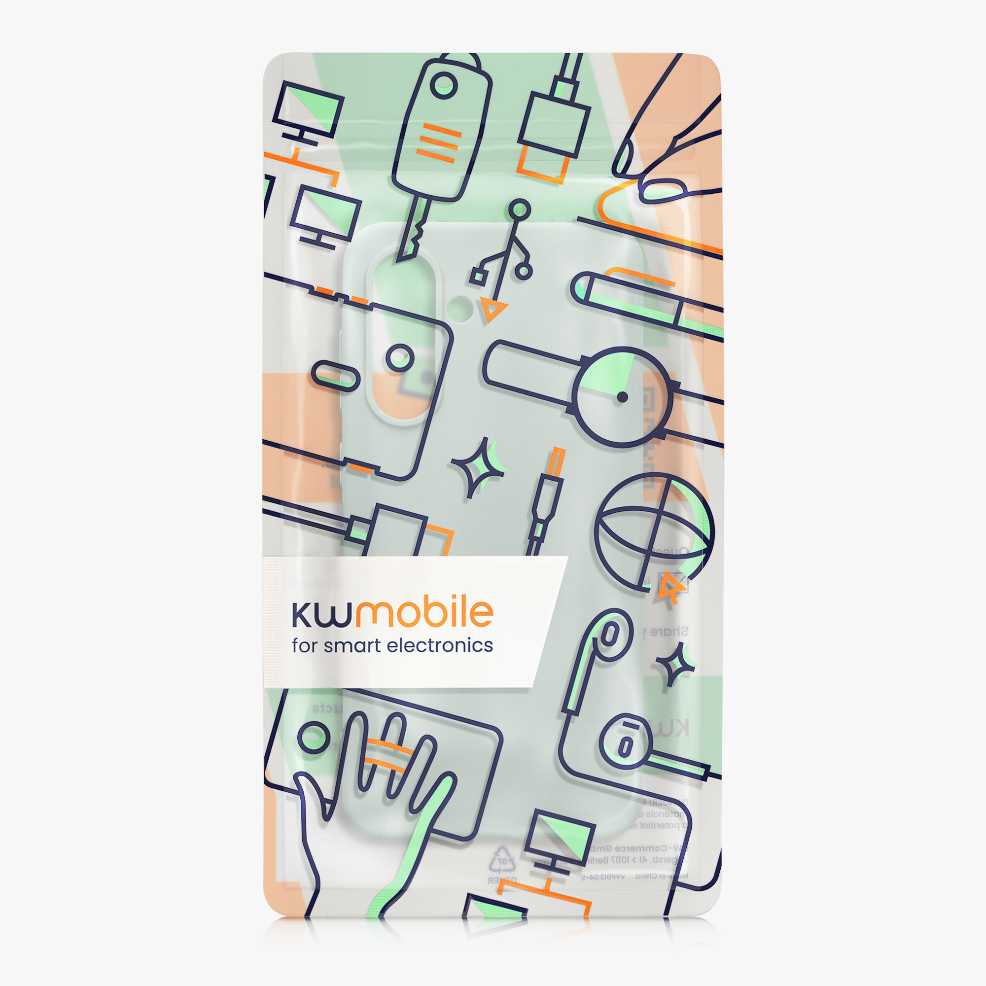 Kryt na mobil Samsung Galaxy A36 5G kwmobile TPU mintový