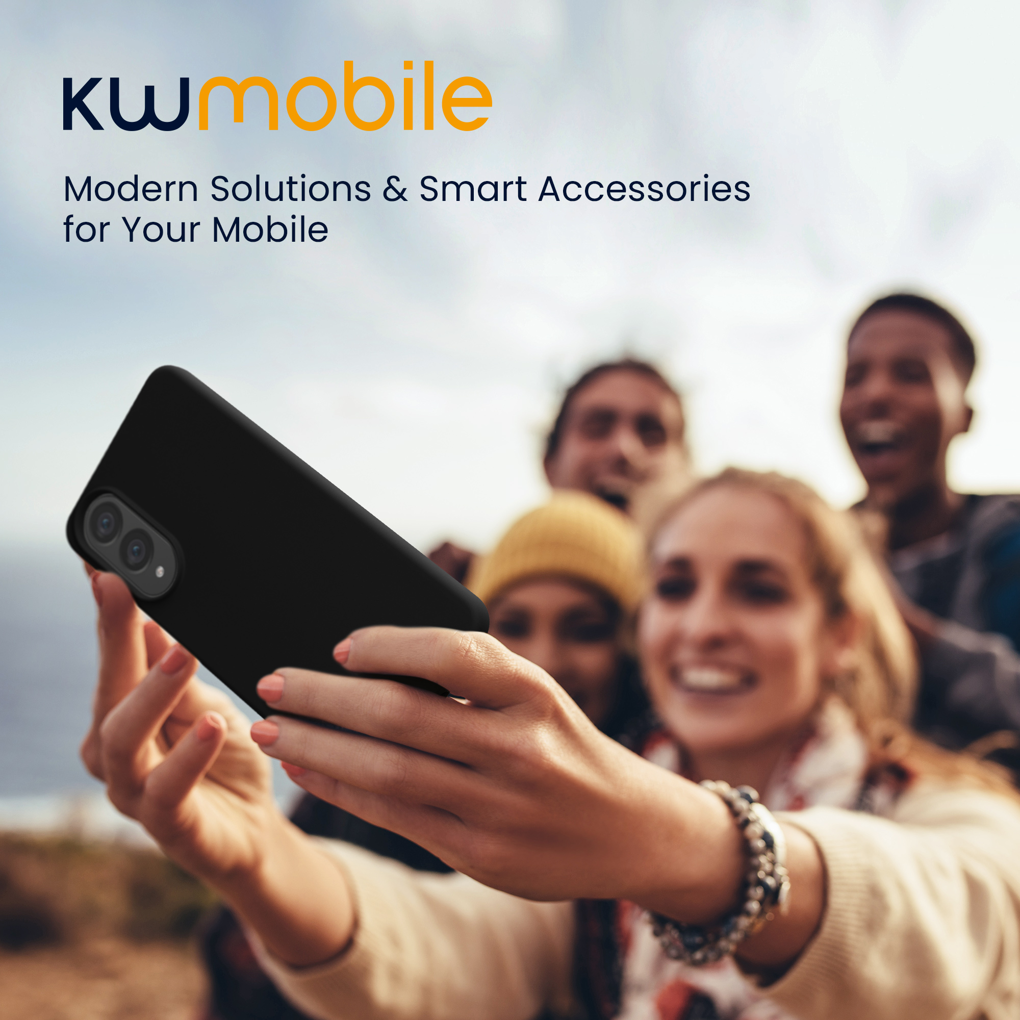 Kryt na mobil Samsung Galaxy S25 Edge kwmobile černá
