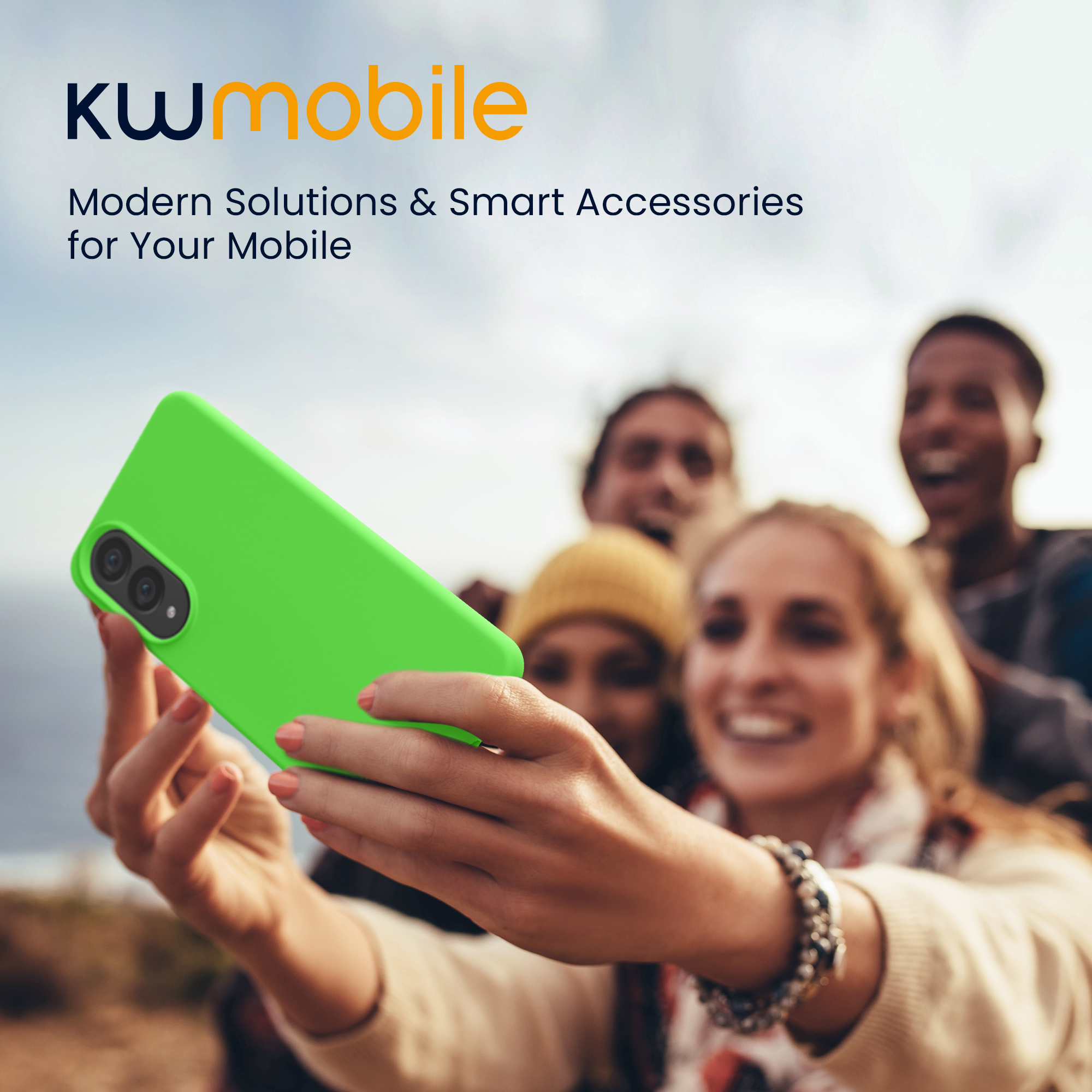 Kryt na mobil Samsung Galaxy S25 Edge kwmobile limetkově zelená
