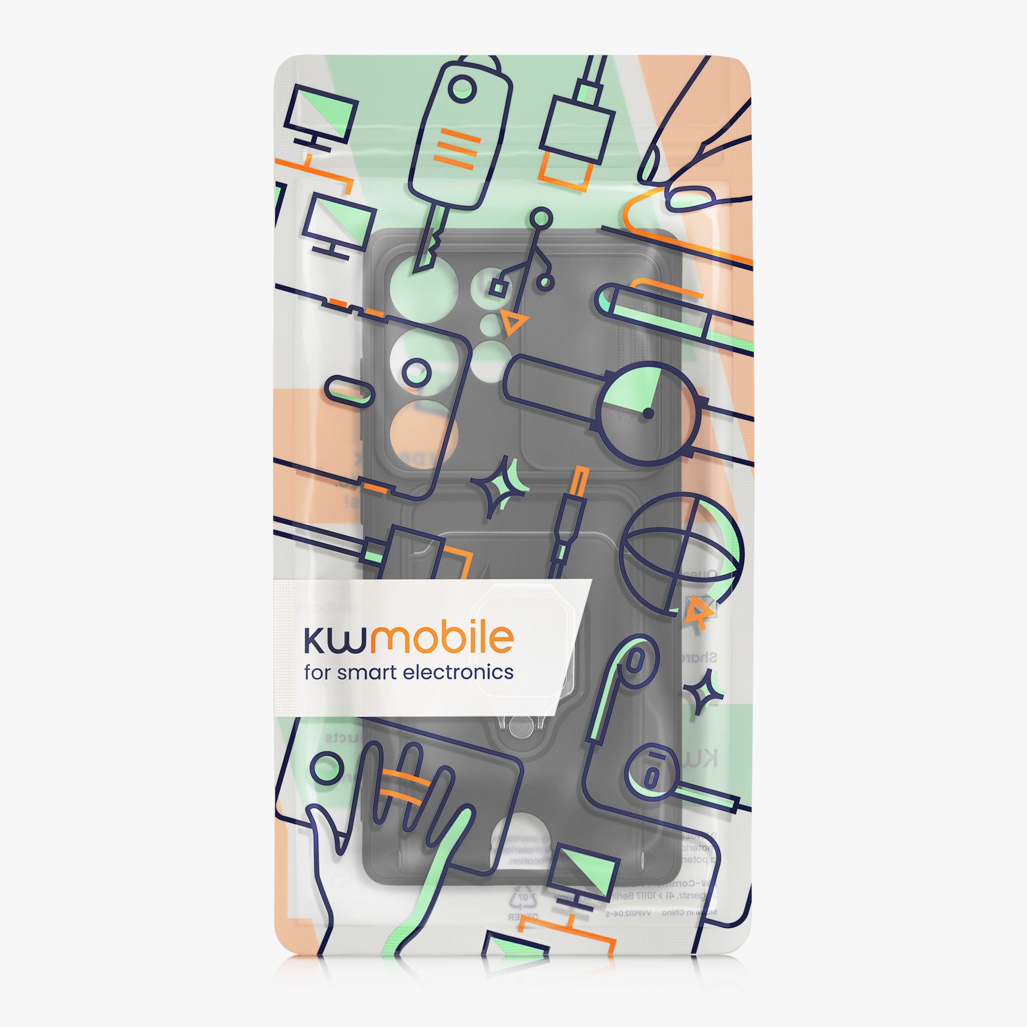 Kryt na mobil Samsung Galaxy S25 Ultra kwmobile černá